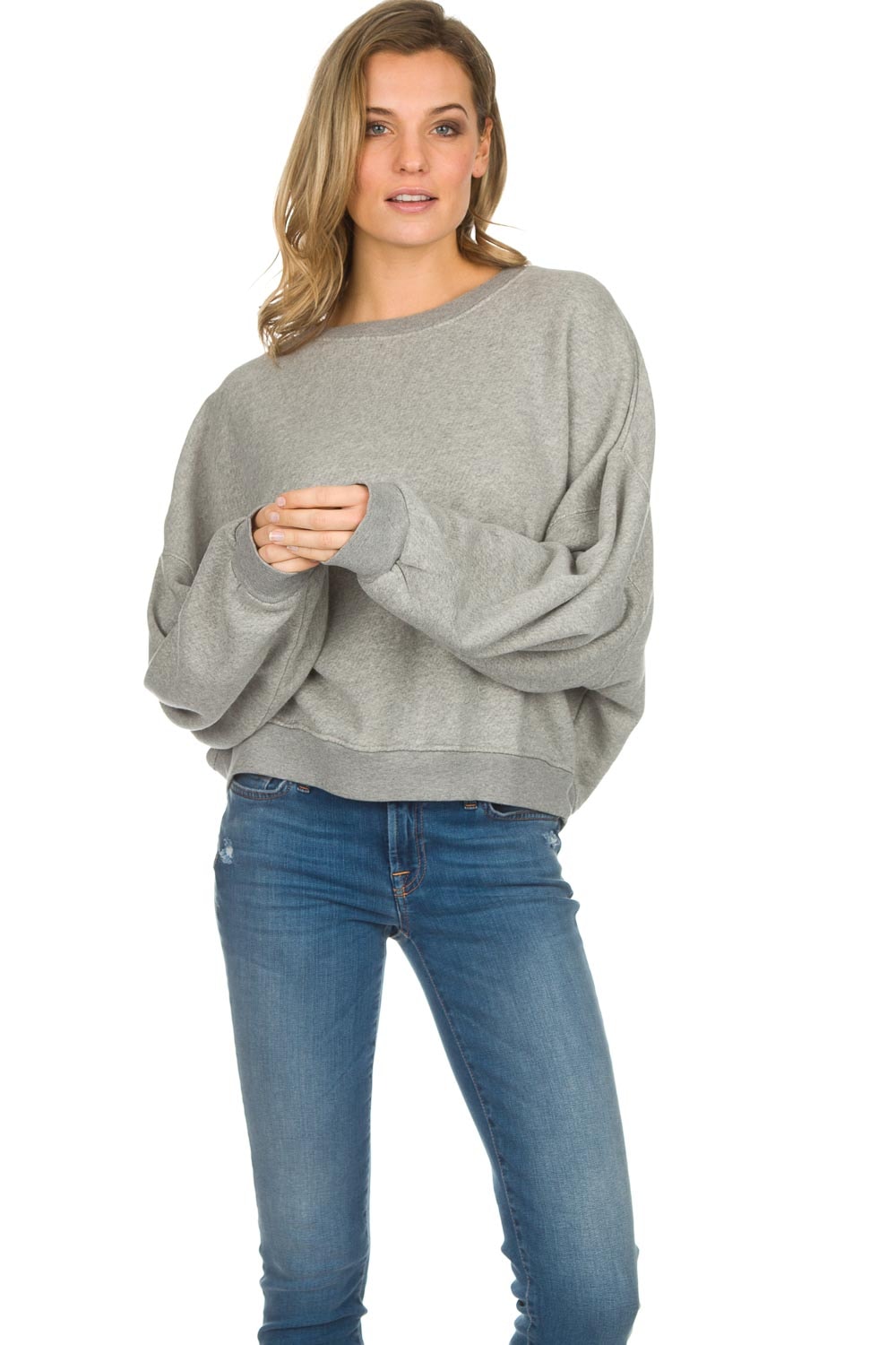 Cotton oversized sweater Lokobridge 