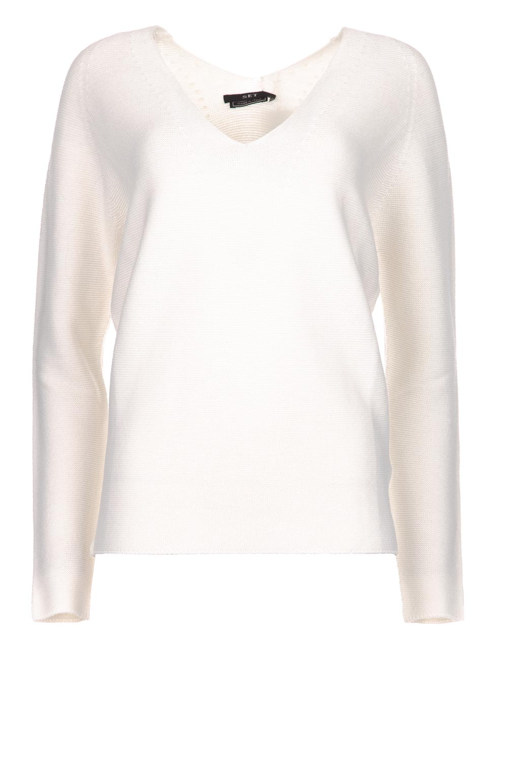 V hals trui Annabel | wit | Set | Little Soho Trui met V hals Onah | wit | Knit ted | Little Soho
