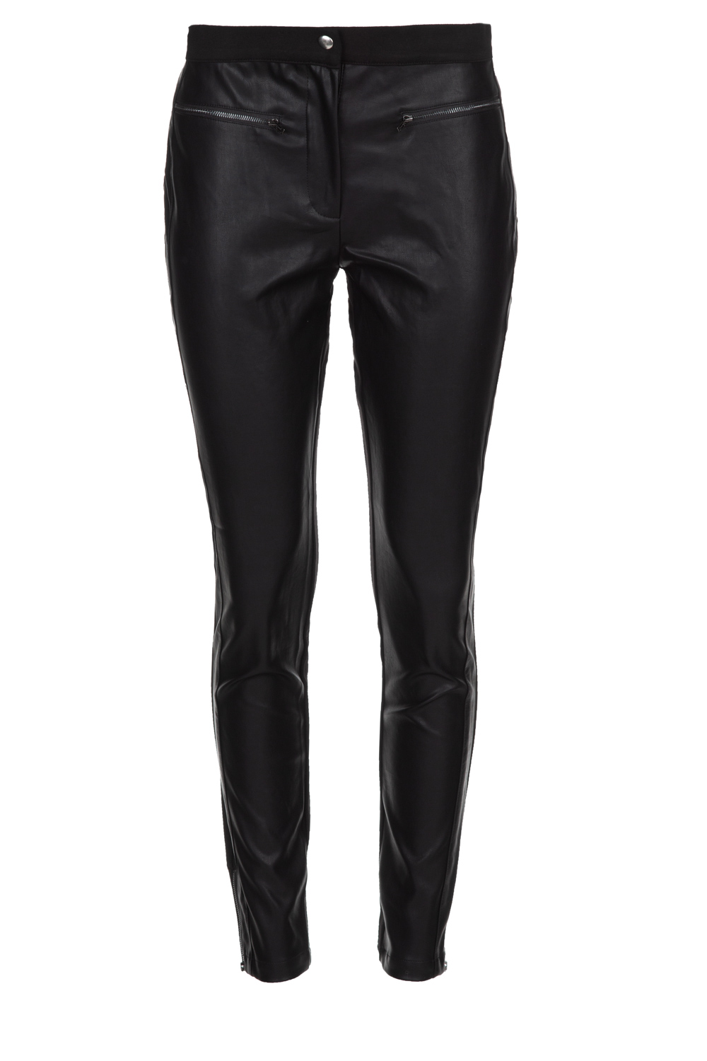Leren broek Persy | zwart | Aaiko | Little Soho