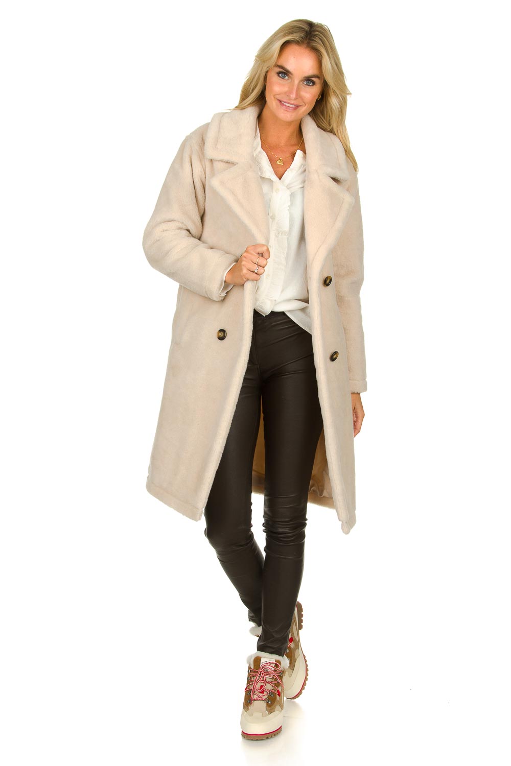 Teddy coat Amazing | beige | OAKWOOD 