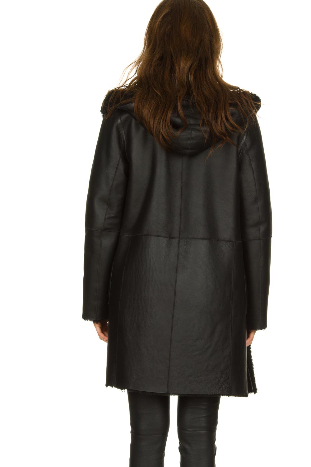 Sandro sales lammy coat
