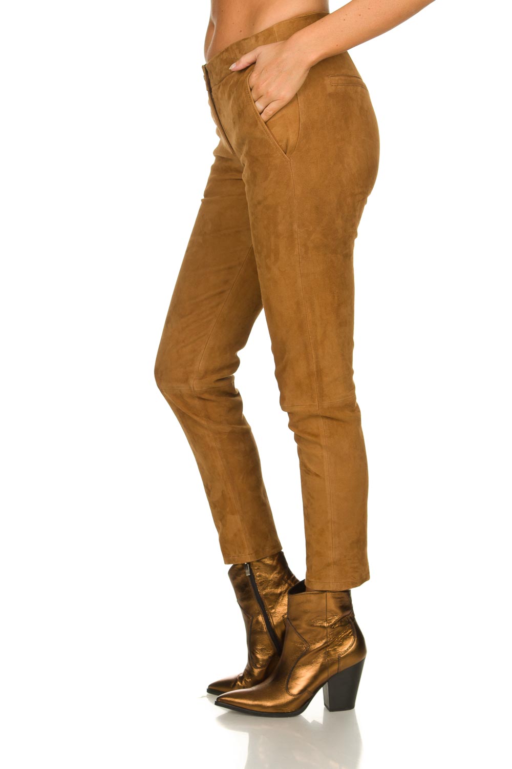 Suede pants Chinita | brown | Arma 