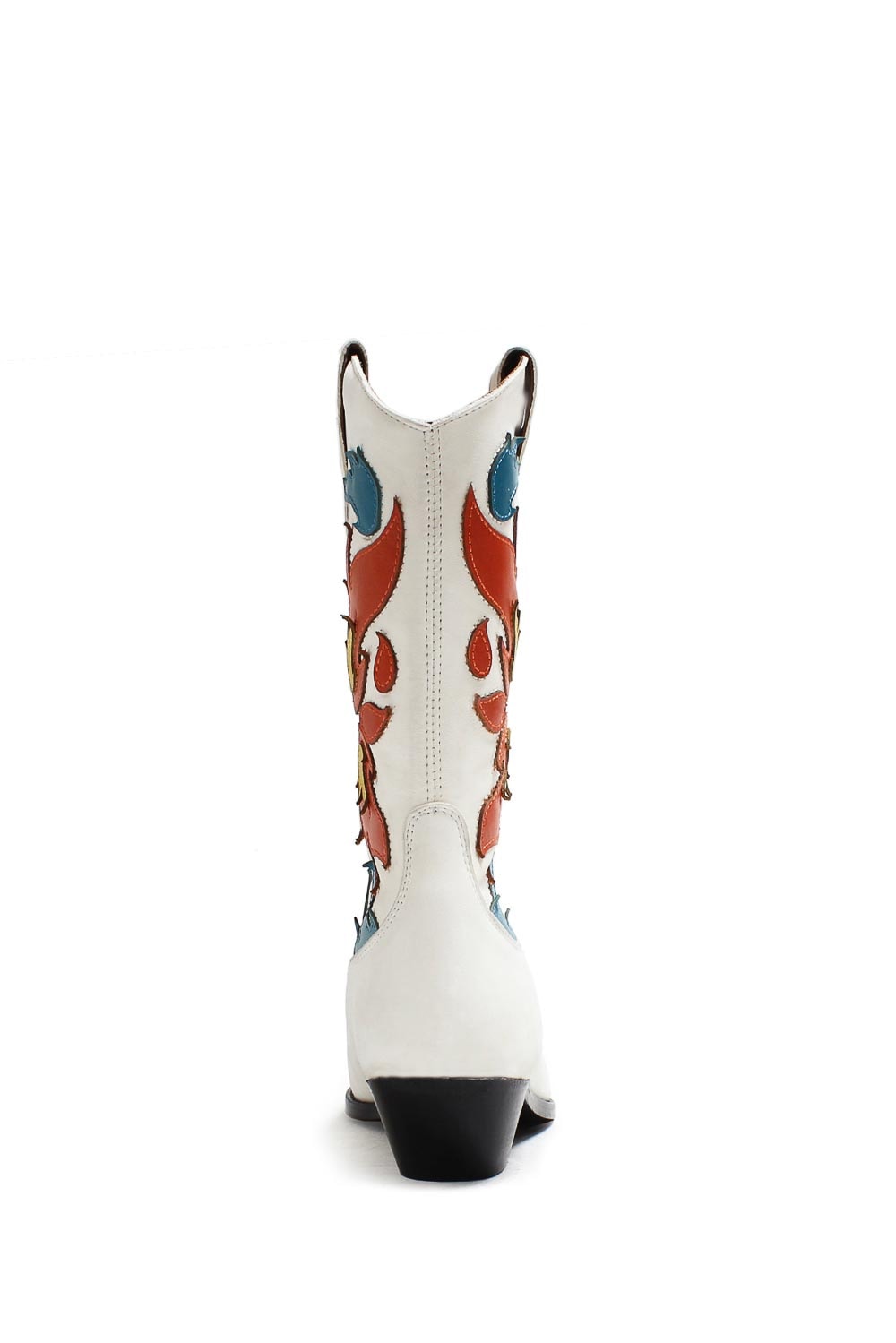 Leren western laarzen Abba | wit | Catarina Martins | Little Soho