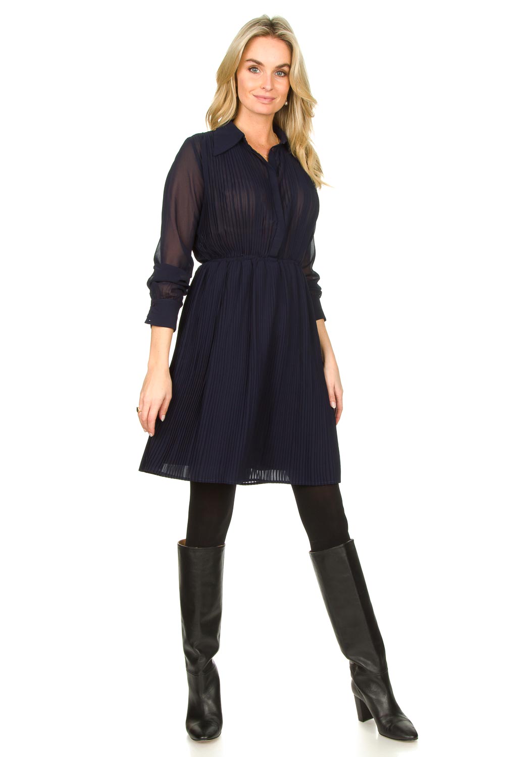 Look Dress with pleads Caily