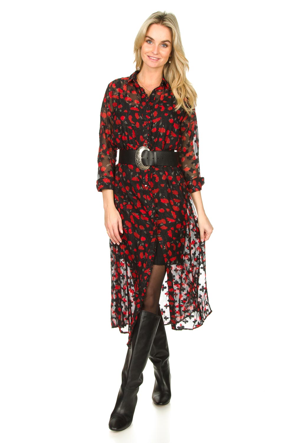 Look Floral midi dress Helen