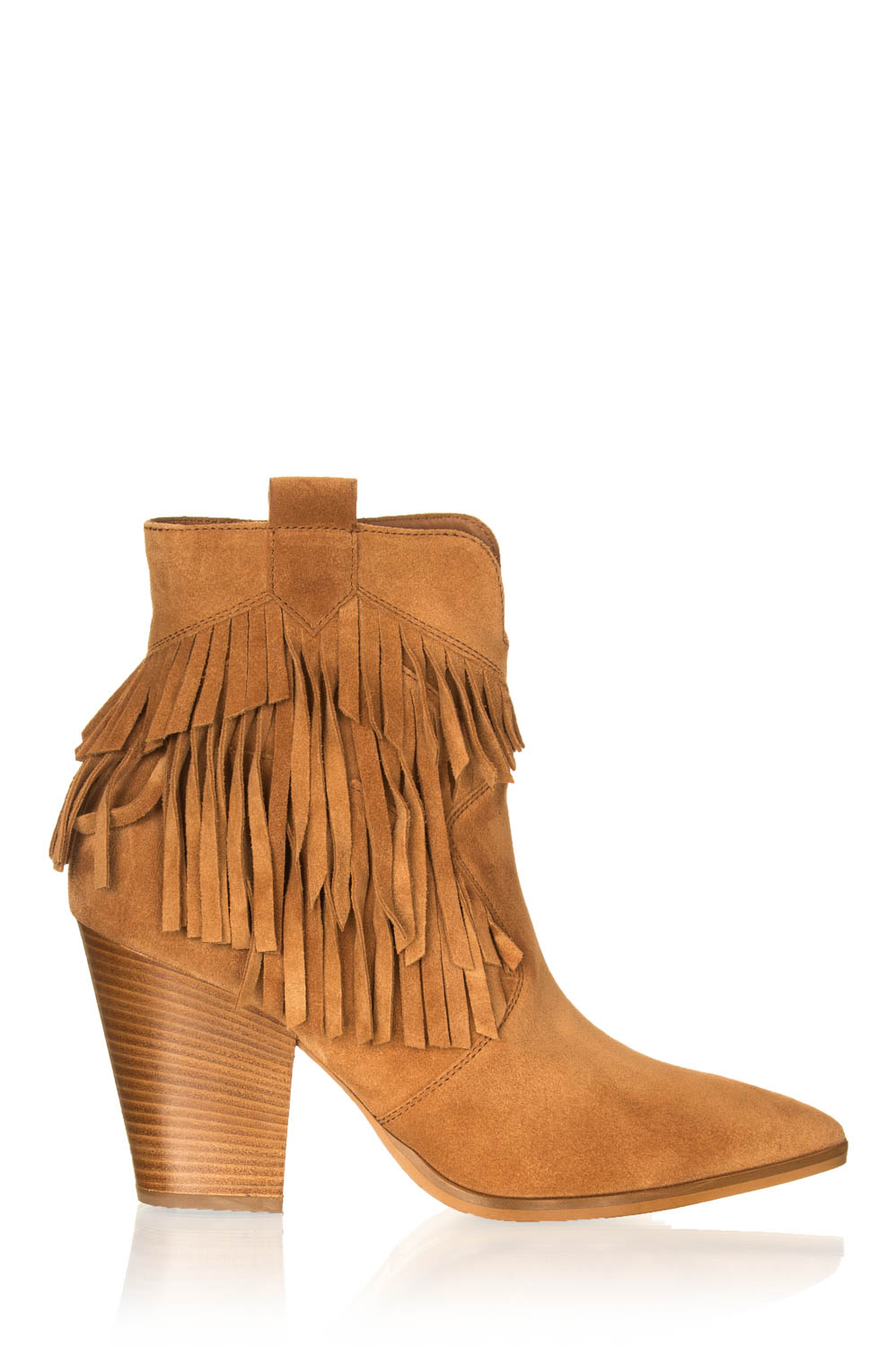 Mace Dames Laarzen Zwart sue franjes laars | Van den Assem