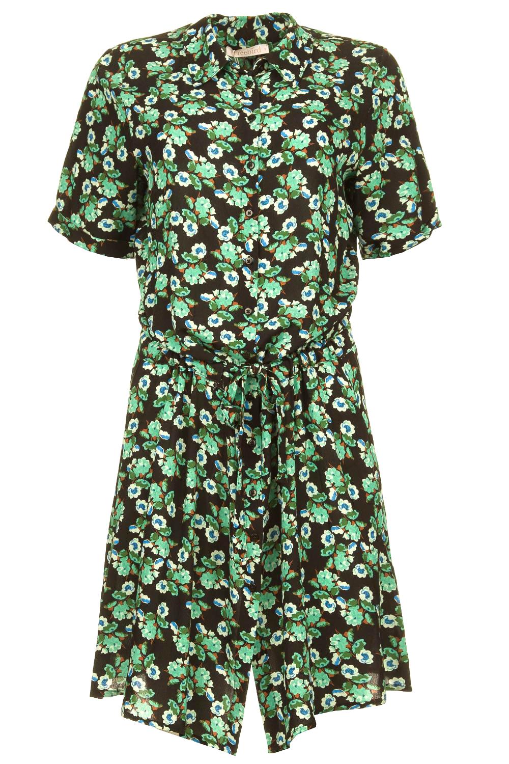 Mini dress with flower print Suzy 