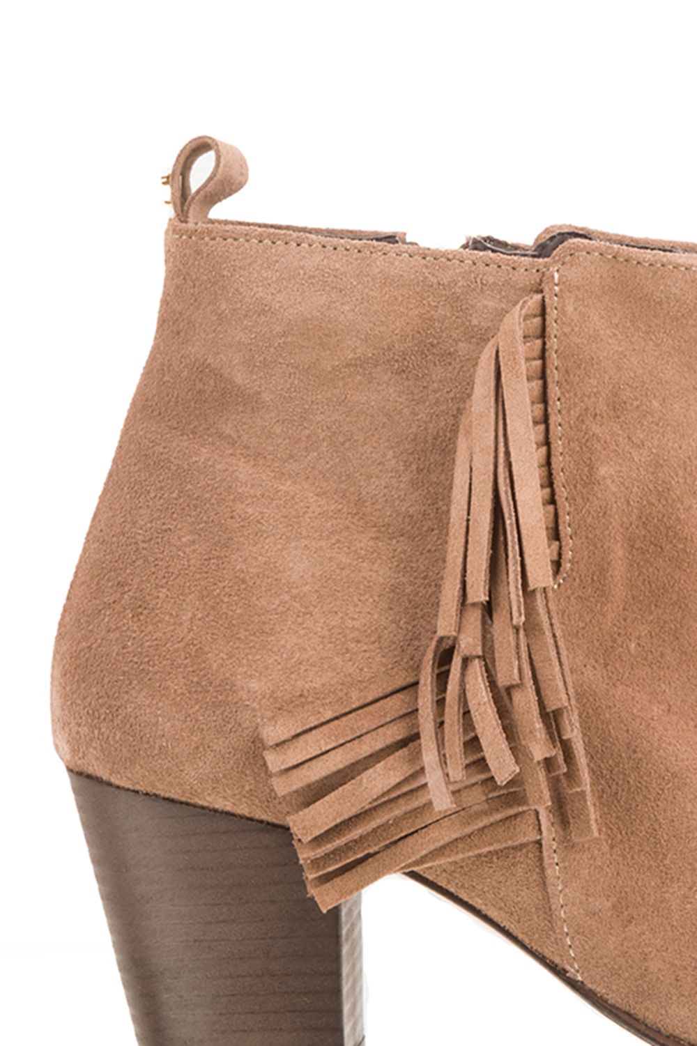 Suède enkellaarsjes Lilly High | bruin Suède enkellaarsjes Lilly High | bruin