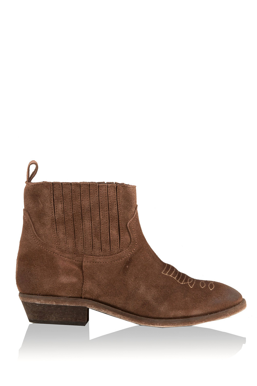 Suede ankle boots Olsen Vesuvio | brown 