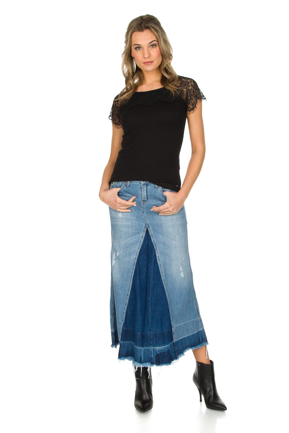 Spijkerrok Jean | blauw | Lois Jeans | Little Soho