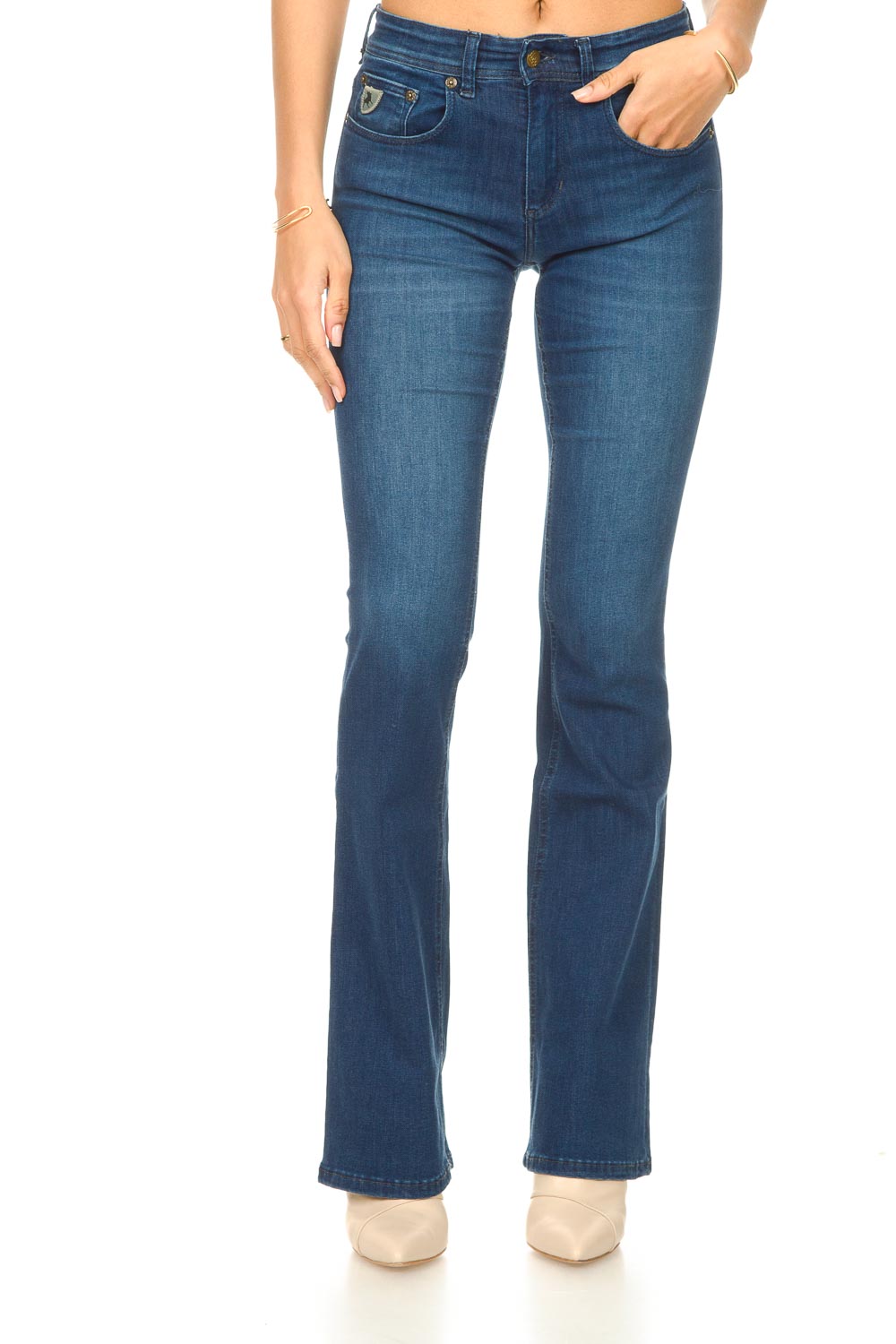 L32 Flared jeans Melrose | blue 