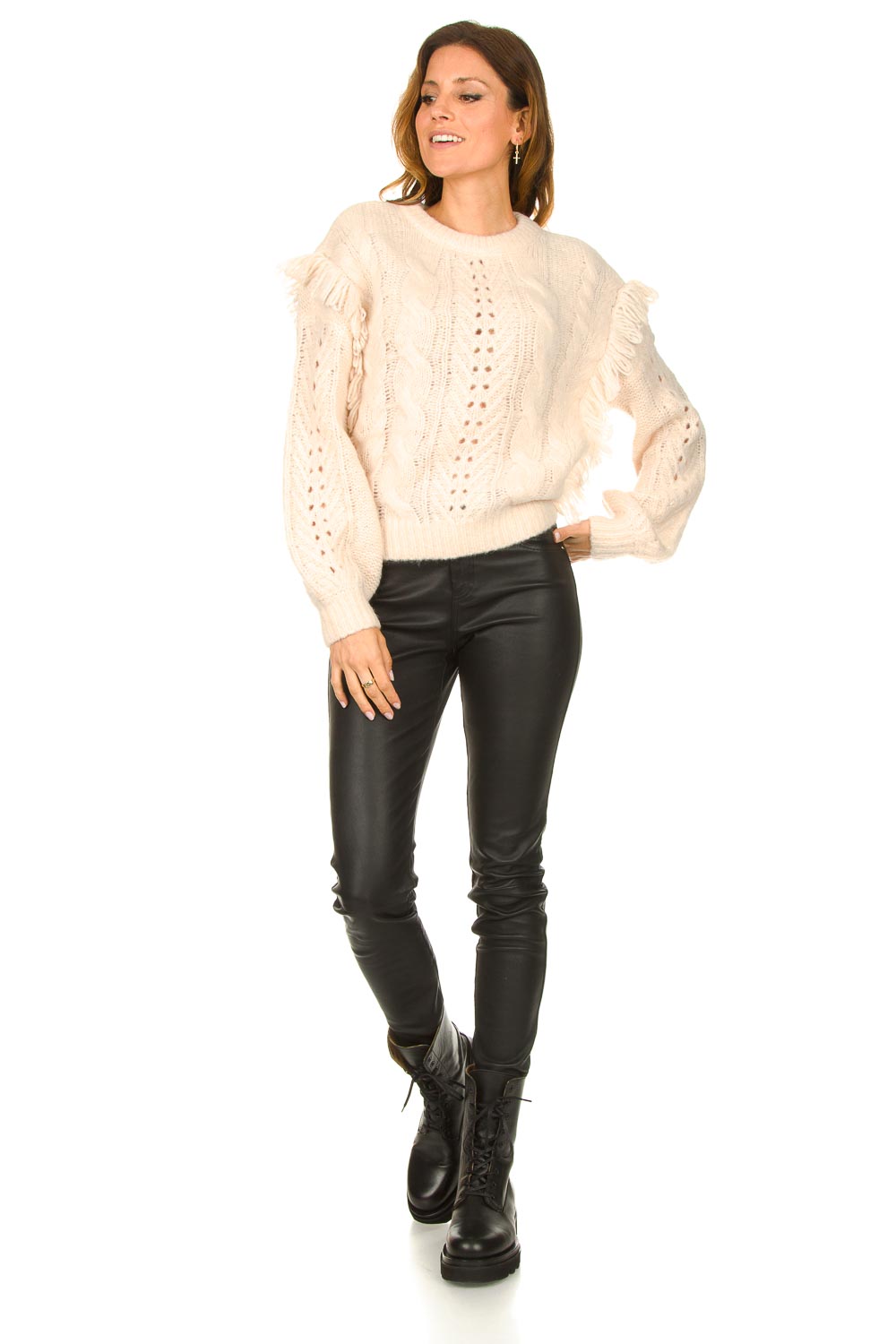 Look Sweater with ruffle details Hiver