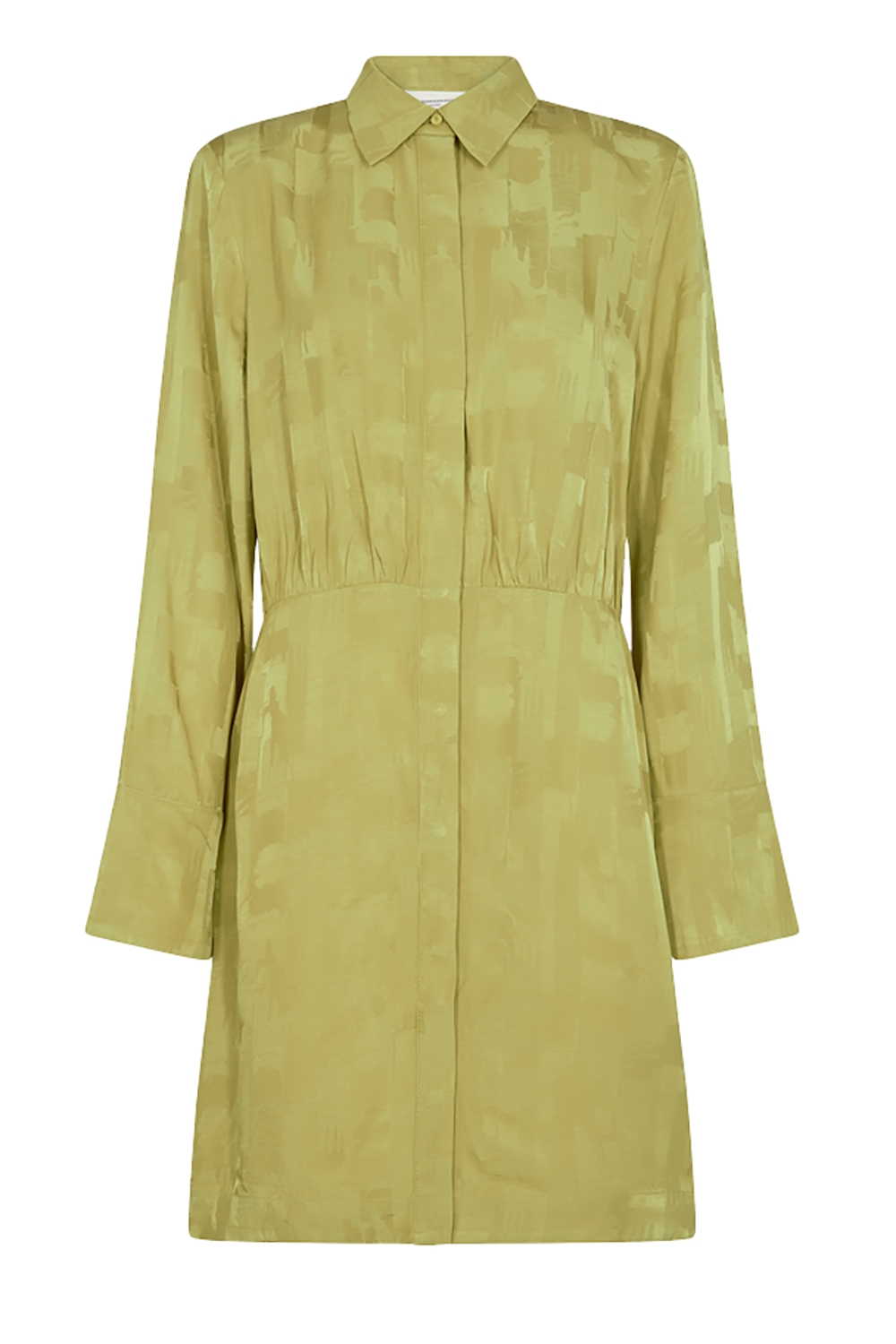 Button-up dress Marylina | green... | Copenhagen Muse | Little Soho