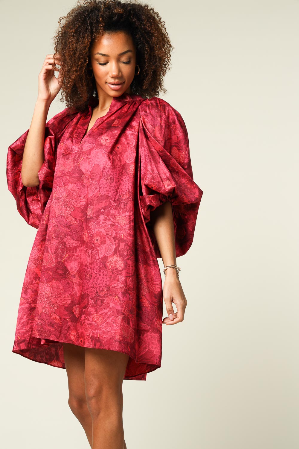vanessa bruno pink dress Ciao Dress In Cotton Malaga , Vanessa Bruno
