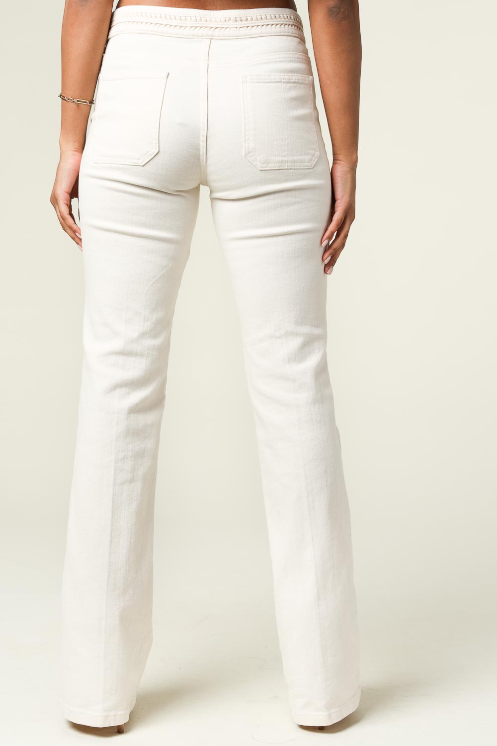 Flared jeans Nano naturel Vanessa Bruno Little Soho