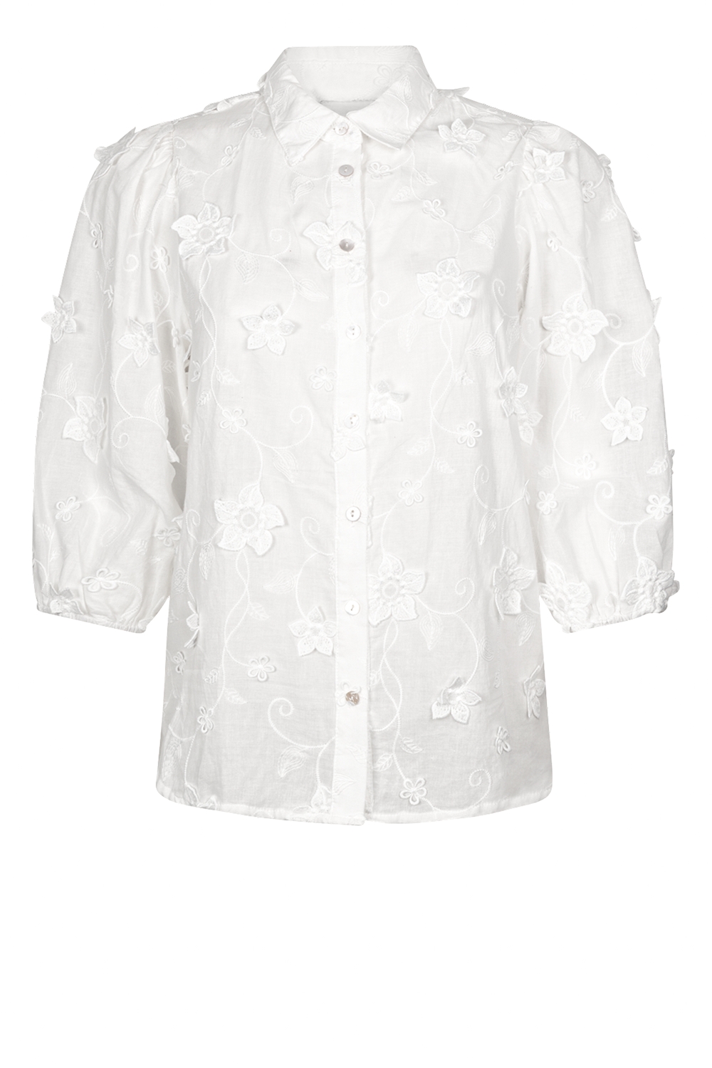 Witte Sari Net Fashion Basket Vrouwen Sari - Wit Borduurwerk Met Kralen, Inclusief Niet-gestikte Blouse | Vrije Maat Indische Kleding Sari