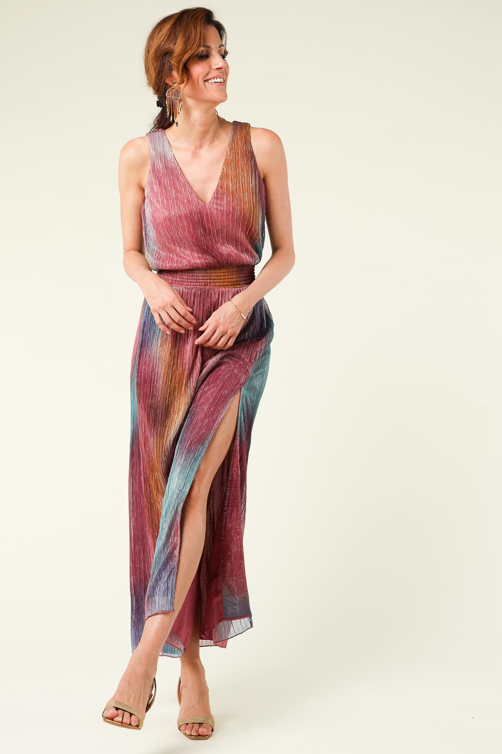 Look Maxi-dress with print Delany