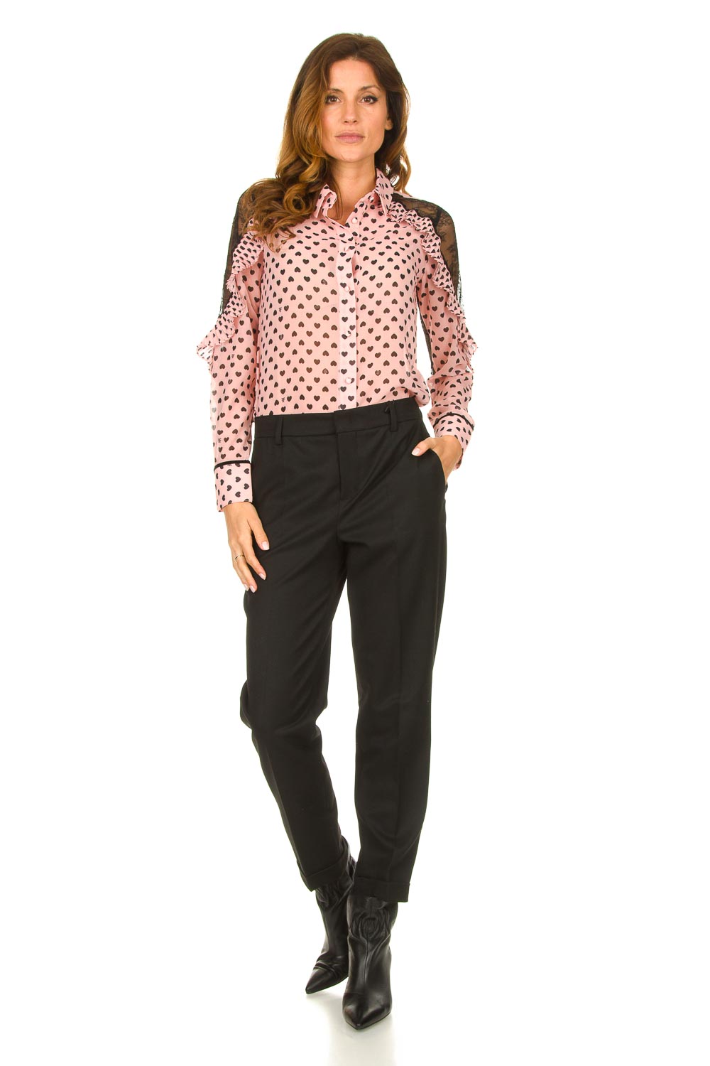 Look Blouse with volant details Heart It