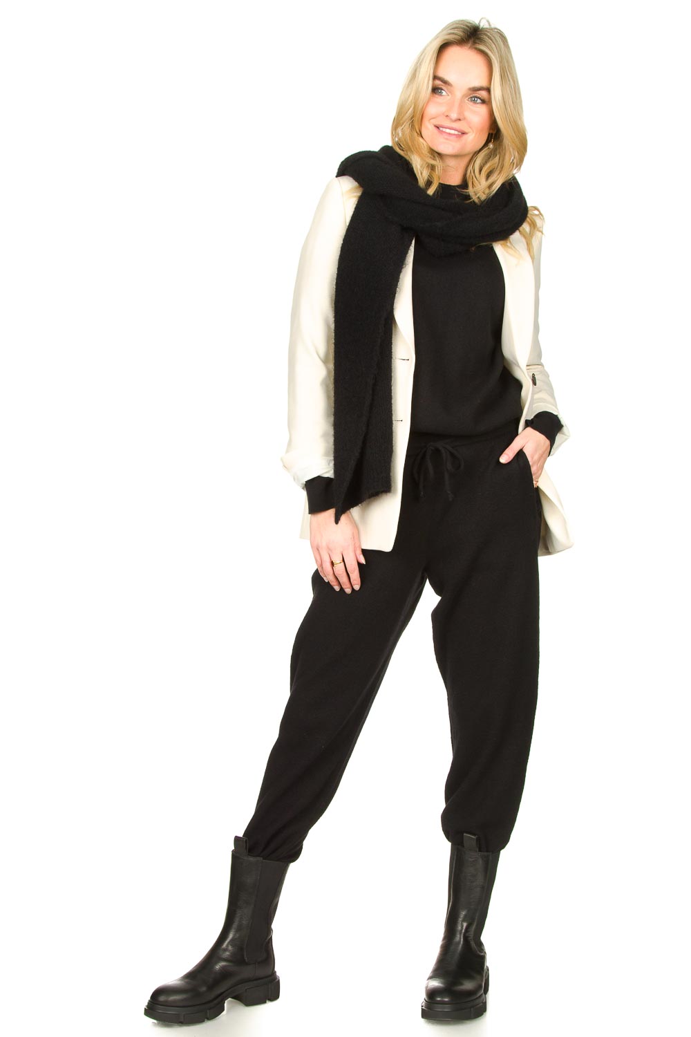 Look Merino wool sweatpants Tadbow