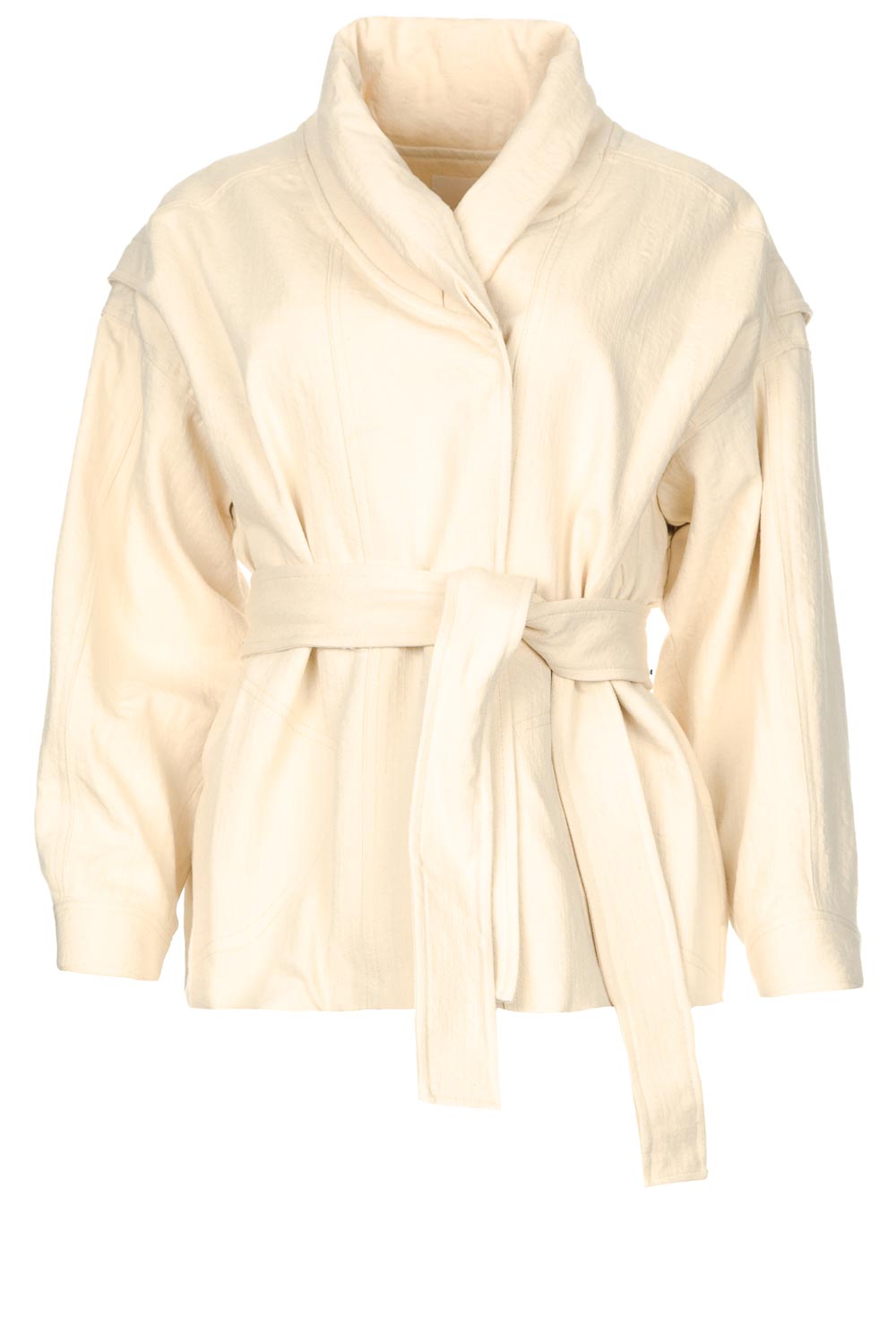 Cotton jacket with waistbelt Lost off ba&sh Little Soho