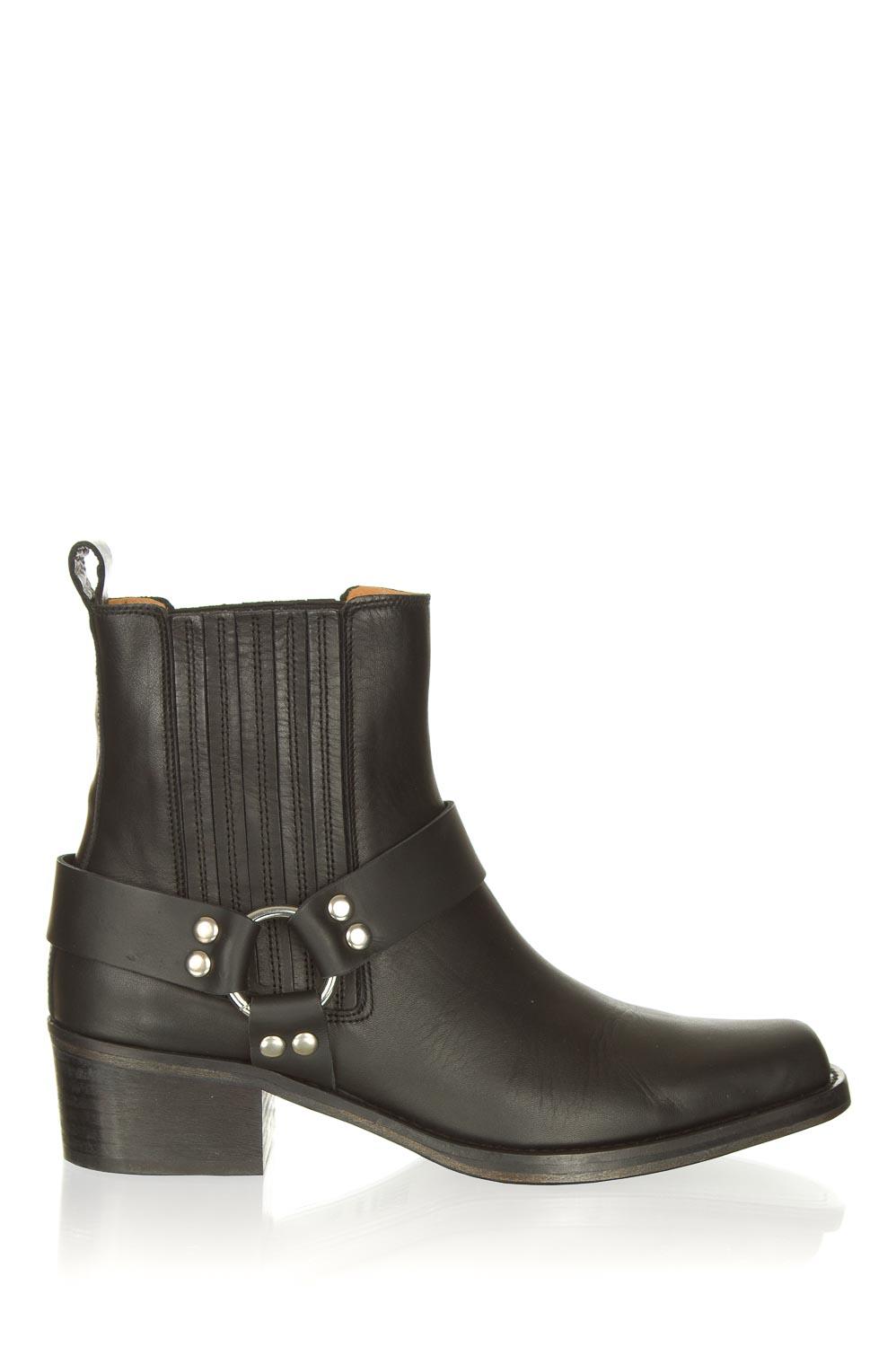 Leren enkellaarzen Nikki | zwart | Toral | Little Soho Black NIKKI SKINN | Rockandblue | Leren en Suède Jassen
