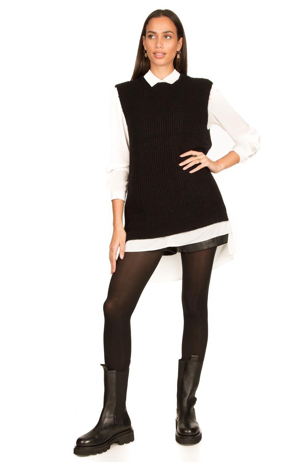 Look Knitted spencer Mava