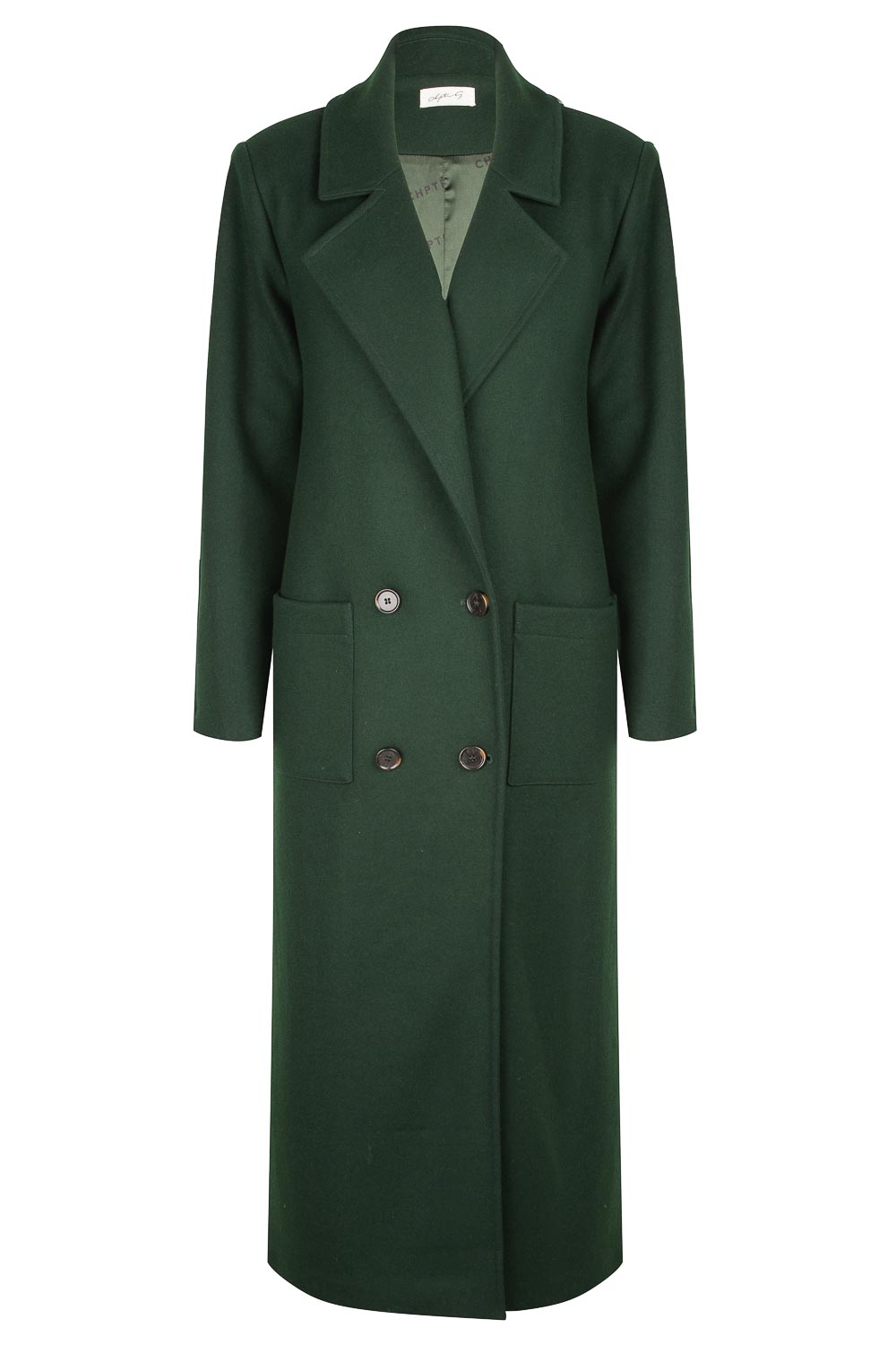 Trench coat Lead | green | CHPTR S | Little Soho