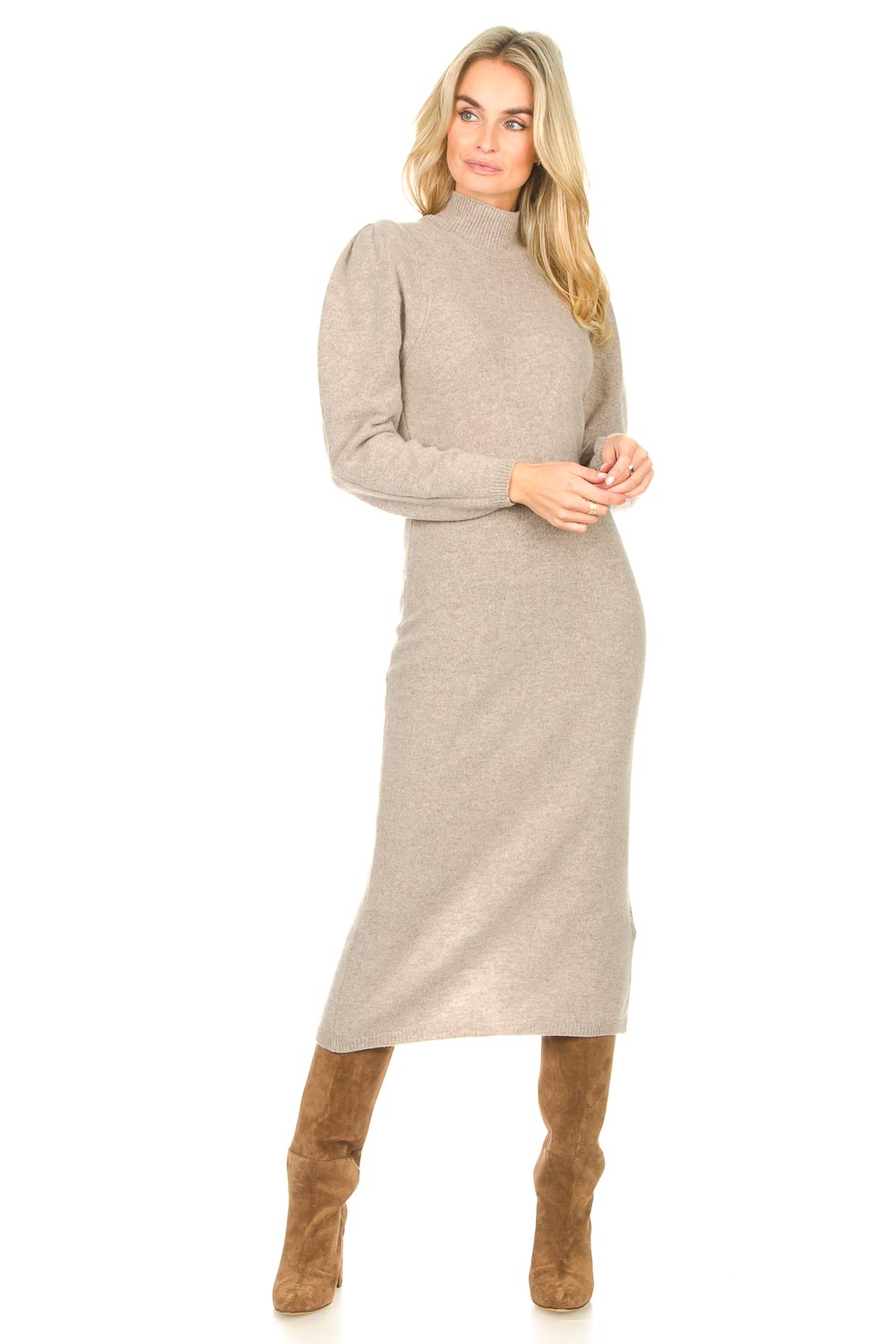 a line knit dress pattern Kiara Knit Dress – PDF Sewing Pattern main image 1