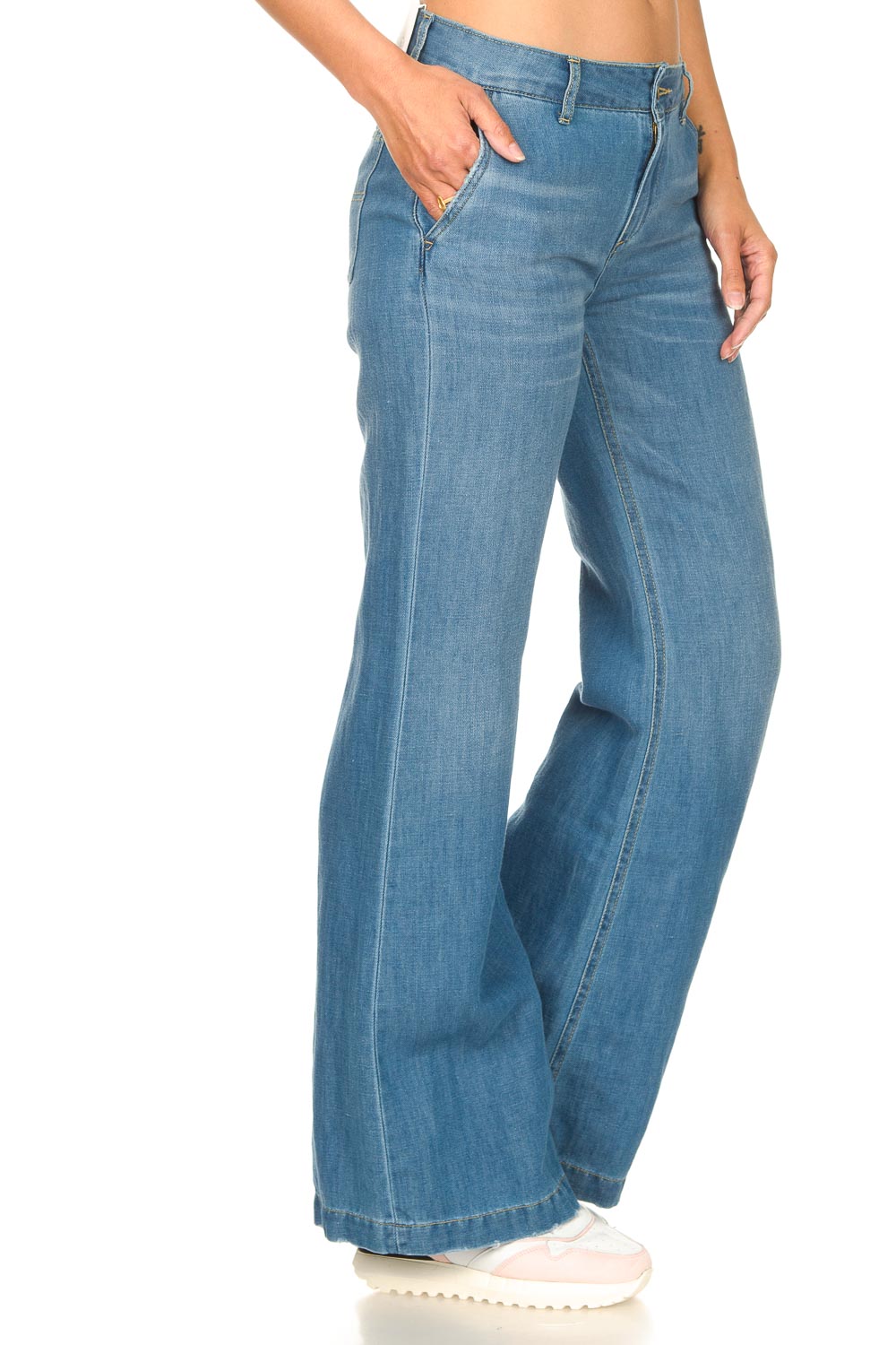 Wide leg jeans L32 New Sia | blue 