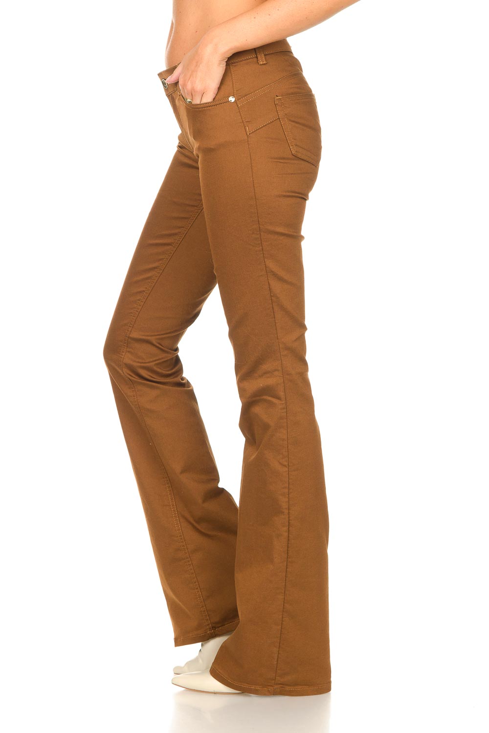 Flared pants Aleyna | bruin | Liu Jo | Little Soho