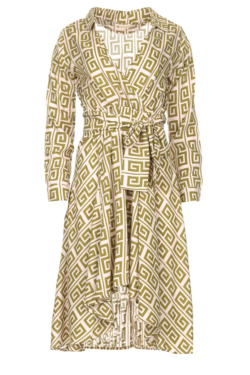 knee length dresses for ladies Genesis Crystal Love Elements, Heather Grey / XL