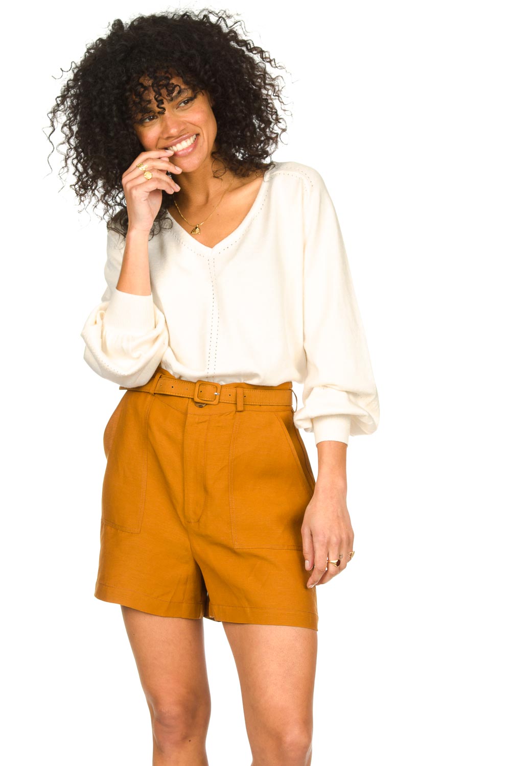 katoenen-top-met-pofmouwen-gitana-naturel-jc-sophie-little-soho