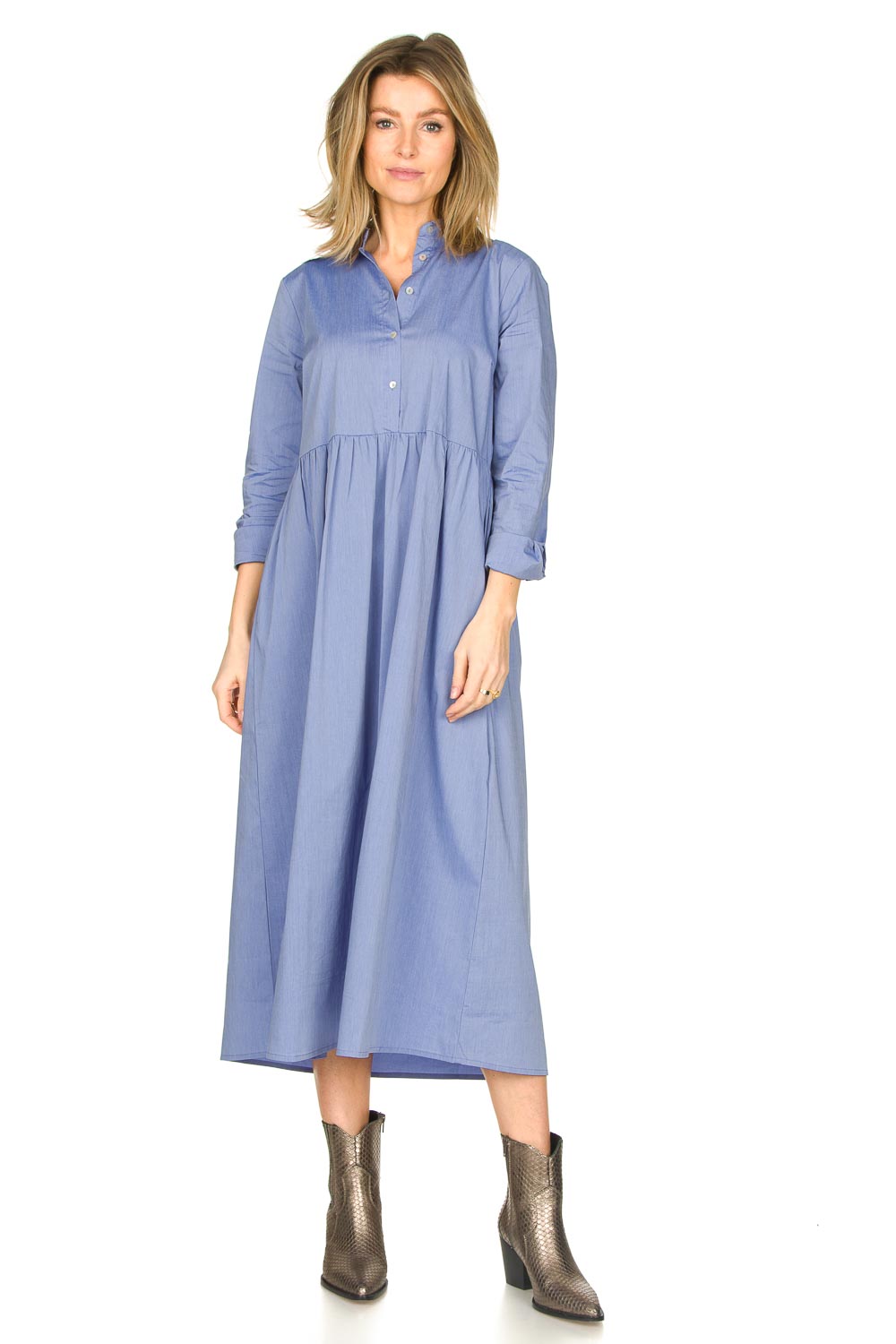 Look Cotton midi dress Guinevere