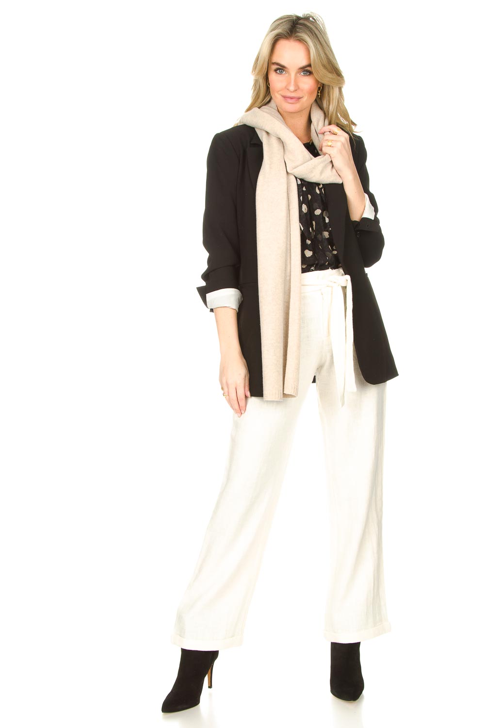 Look Ramie trousers Gerdelia