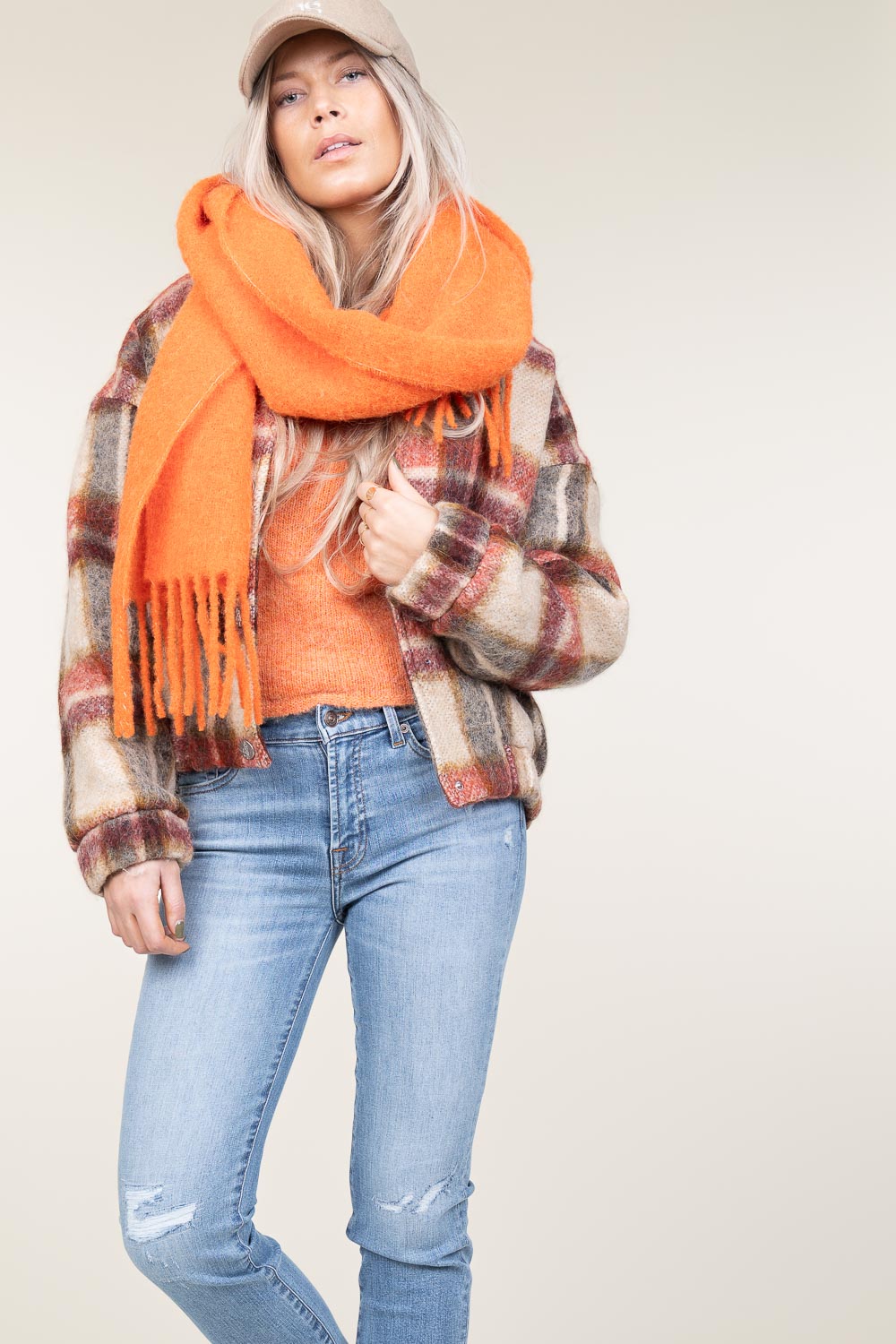 Sjaal Arizona | oranje | Dante6 | Little Soho