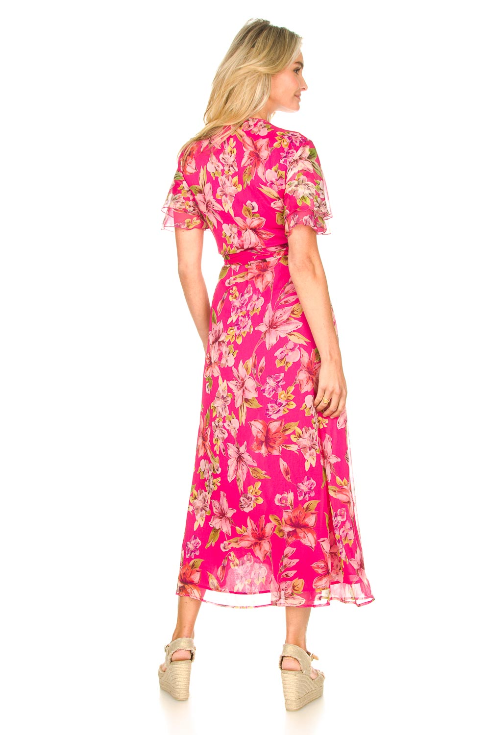 strapless open back dress Cindy Lou Sash Dress - Broadcloth main image 1