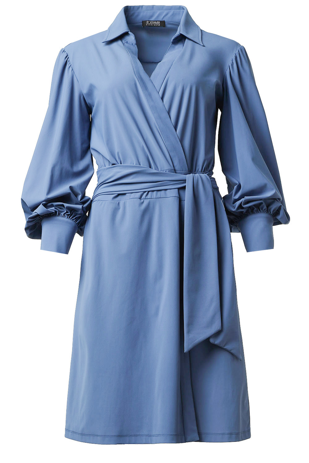 Travelwear jurk Fuerte | blauw | D-ETOILES CASIOPE | Little Soho