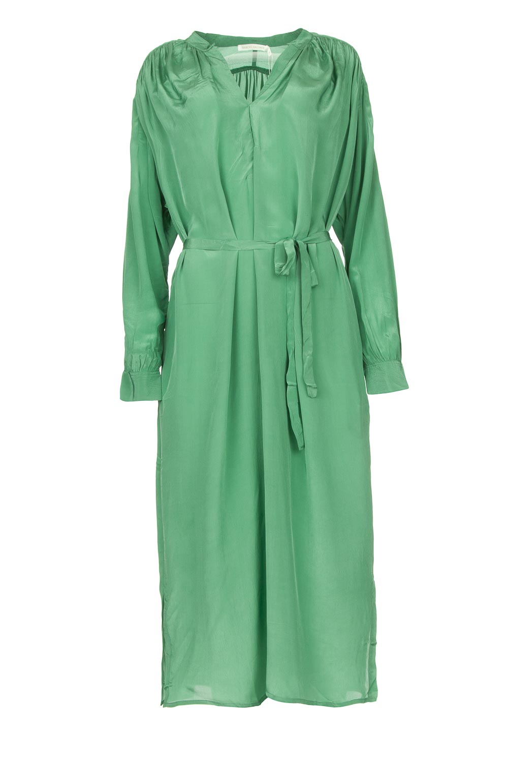 Midi dress with waistbelt Penny | green... | Rabens Saloner | Little Soho