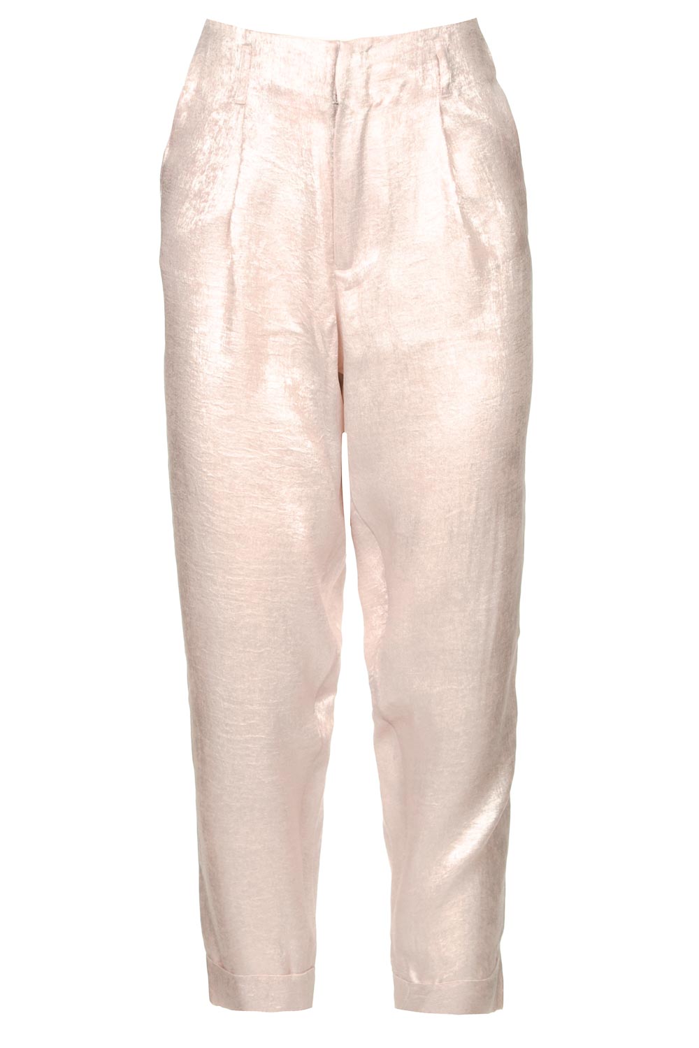 Rabens Saloner Glimmende pantalon Raina roze