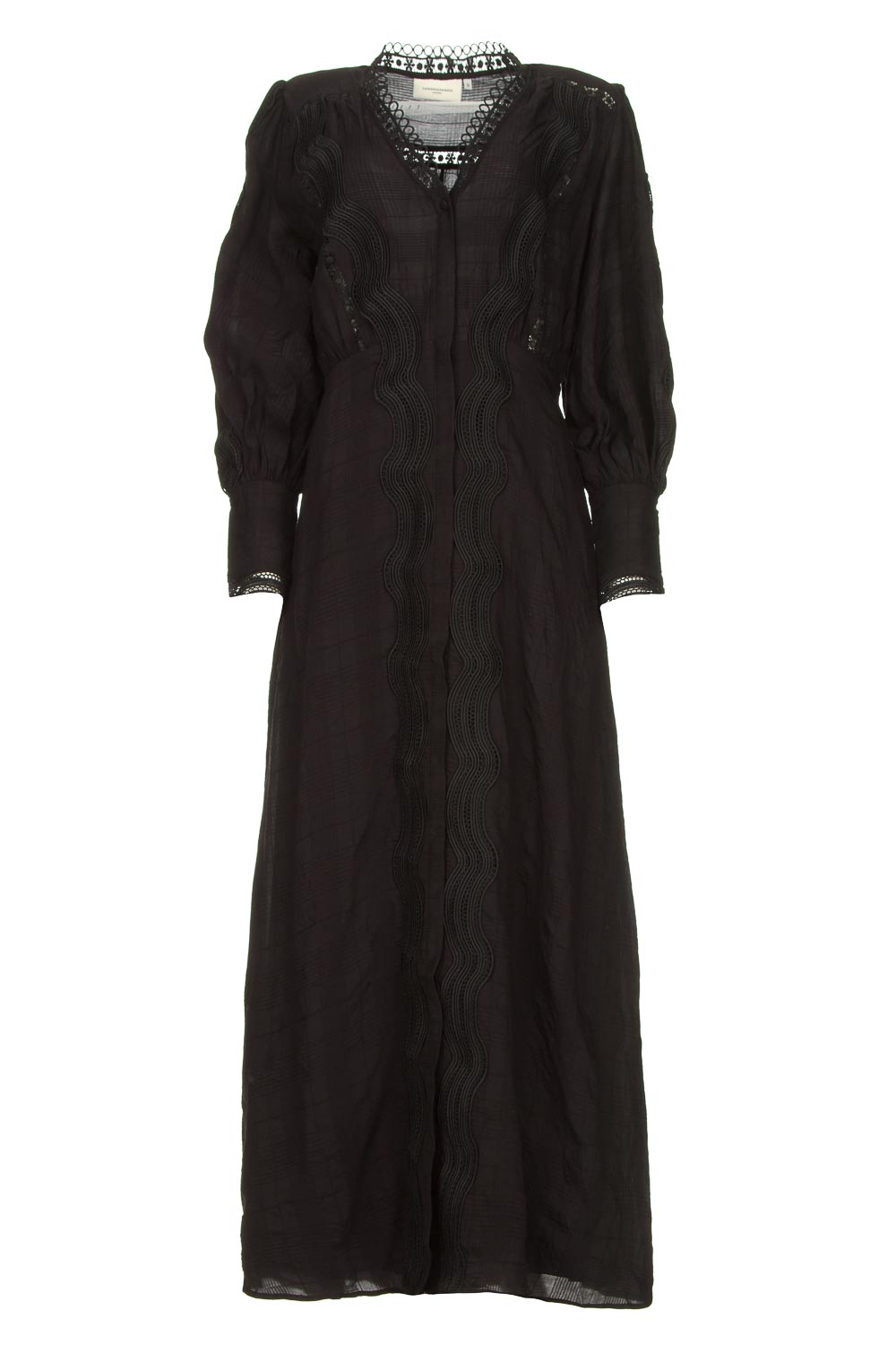 chinese dress ladies Constance Broderie Anglaise Midi Dress