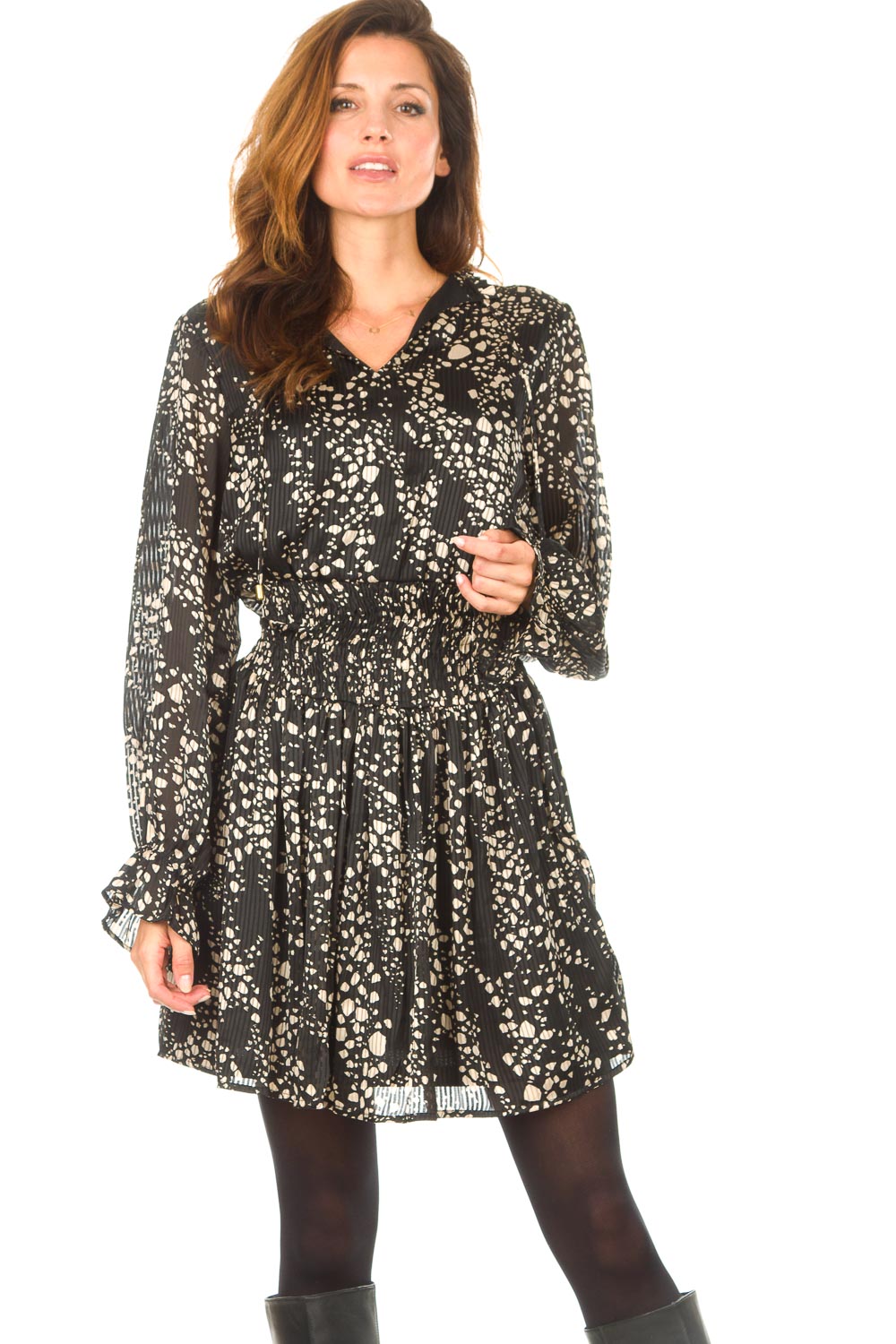 Dress with puff sleeves Friday Freebird Little Soho