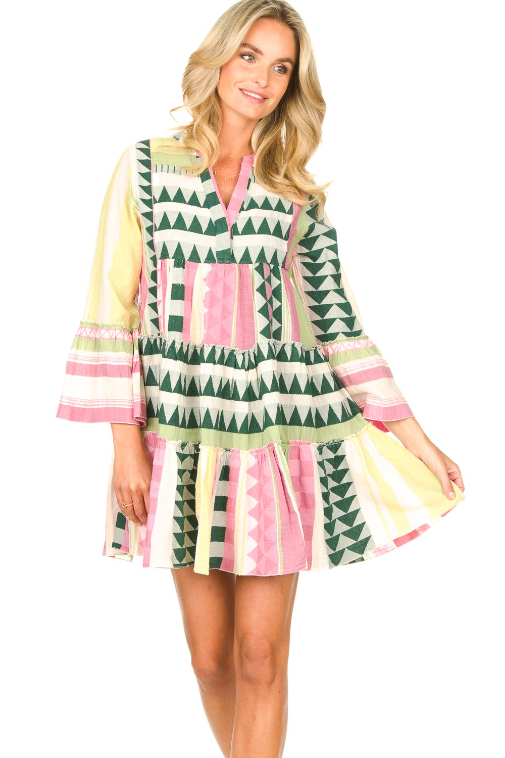 Cotton dress with print Ella Devotion Little Soho