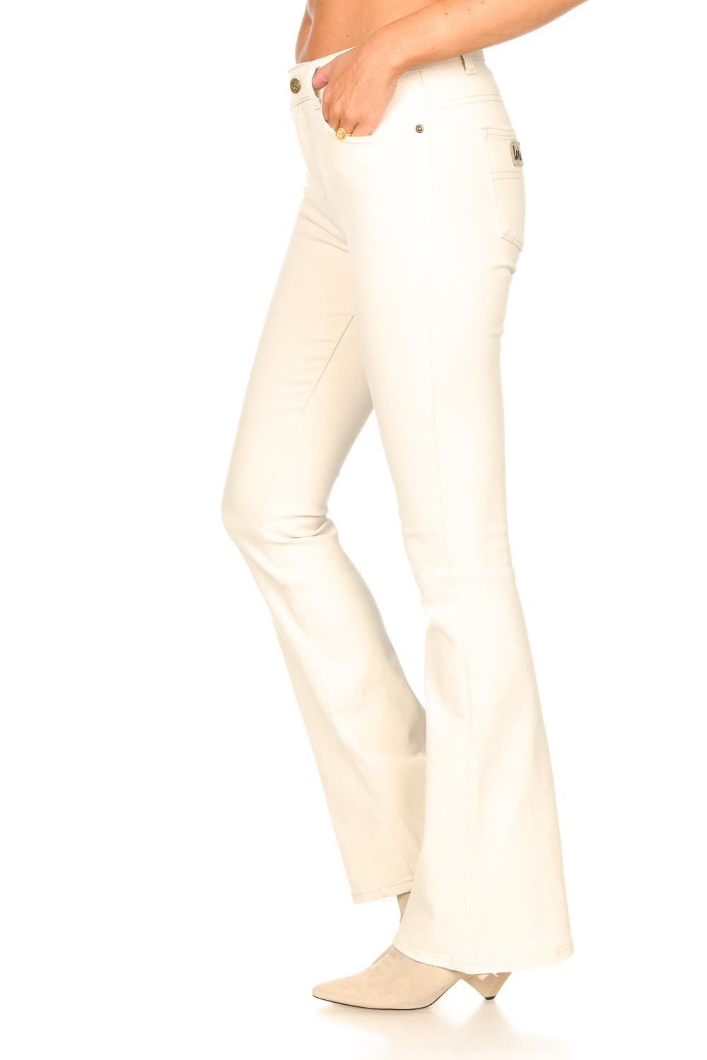 L34 High waist flared jeans Raval | naturel | Lois Jeans | Little Soho