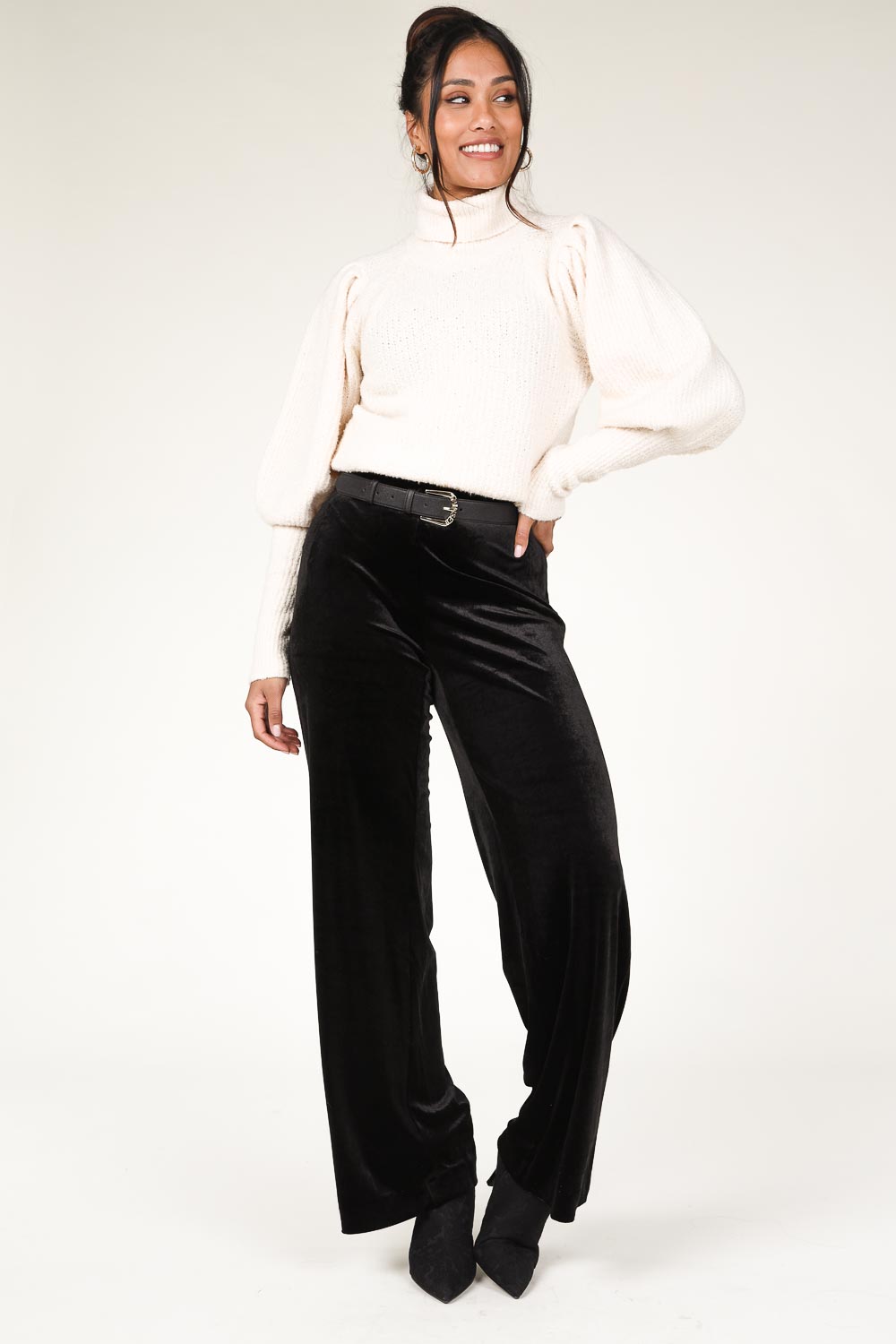 Look Velvet stretch pants Alvie