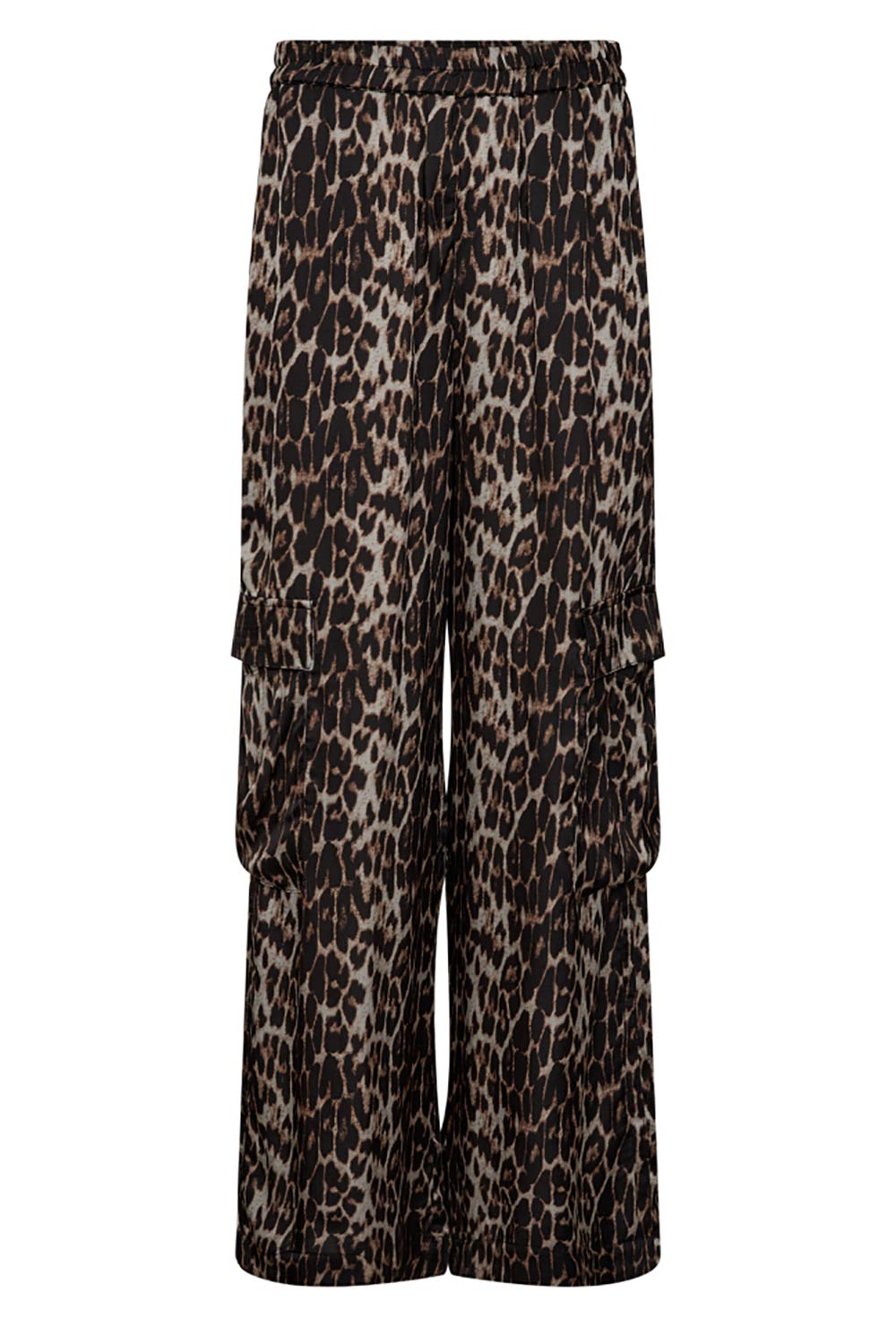 Co'Couture Leopard print cargo broek Leoleo dierenprint