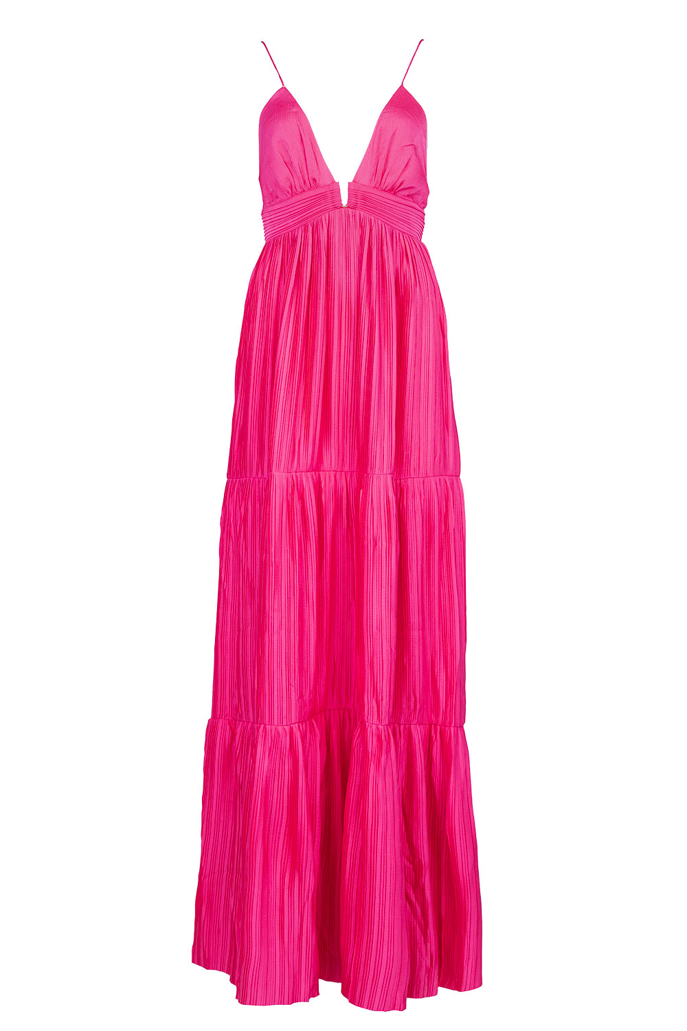 bash paris maxi dress ba&sh Salsa Tiered Metallic Maxi Dress