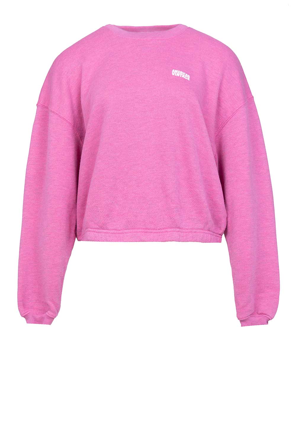 American vintage Washed sweater Doven roze