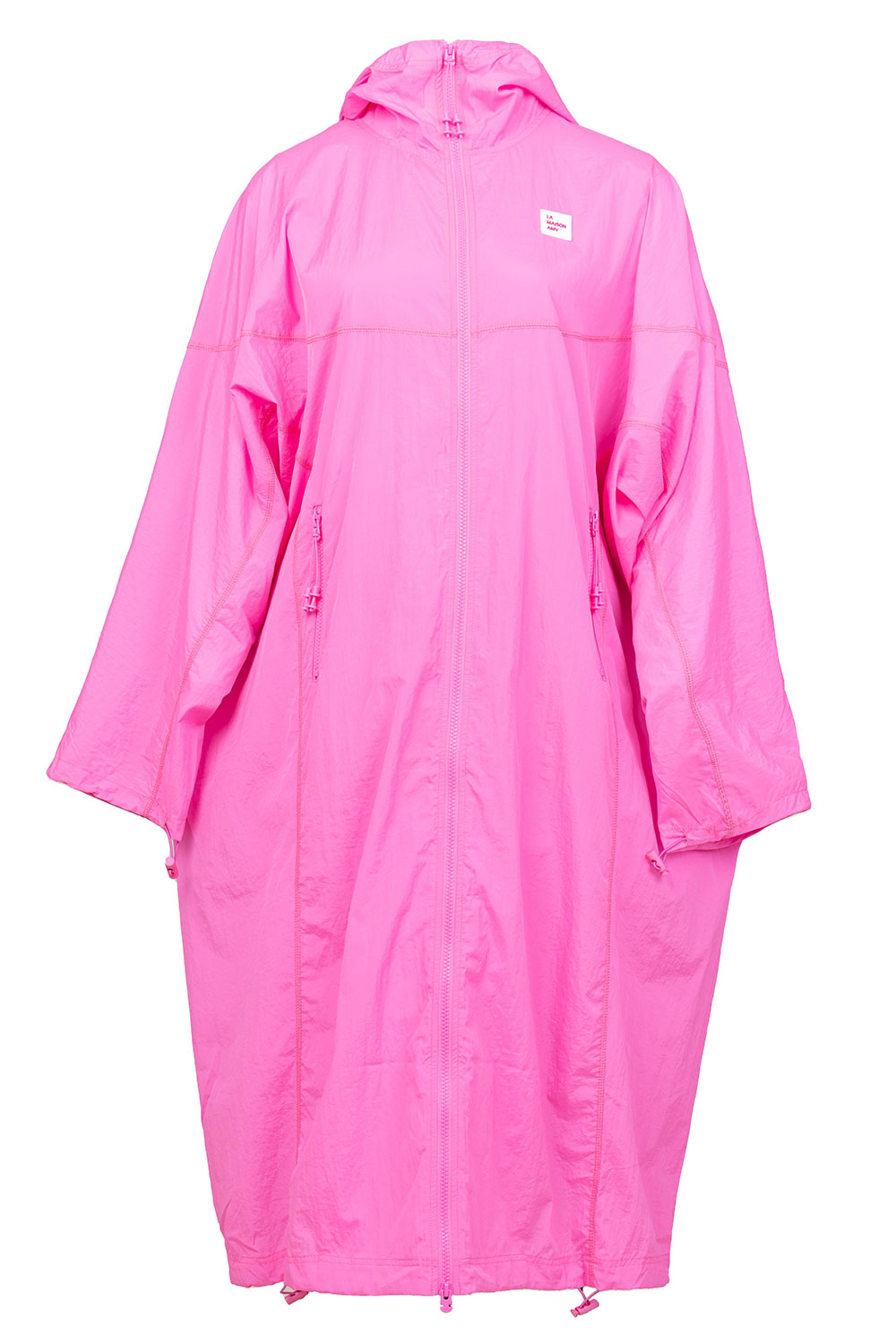 American vintage Oversized raincoat Ikino roze
