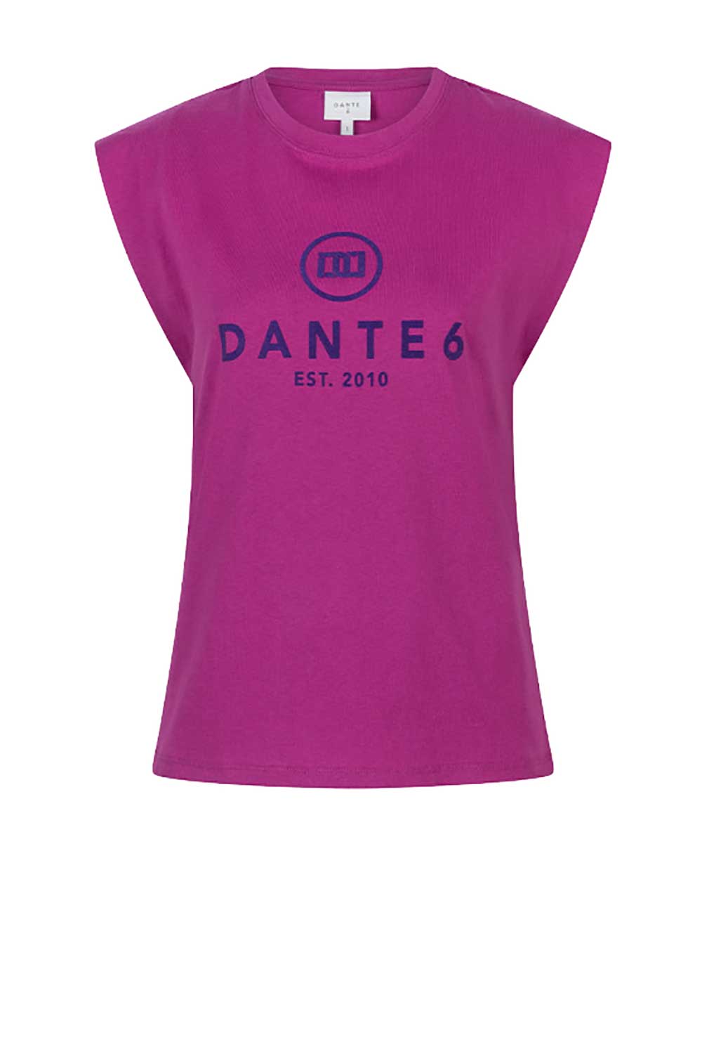 Dante 6 T-shirt met logo Bold roze