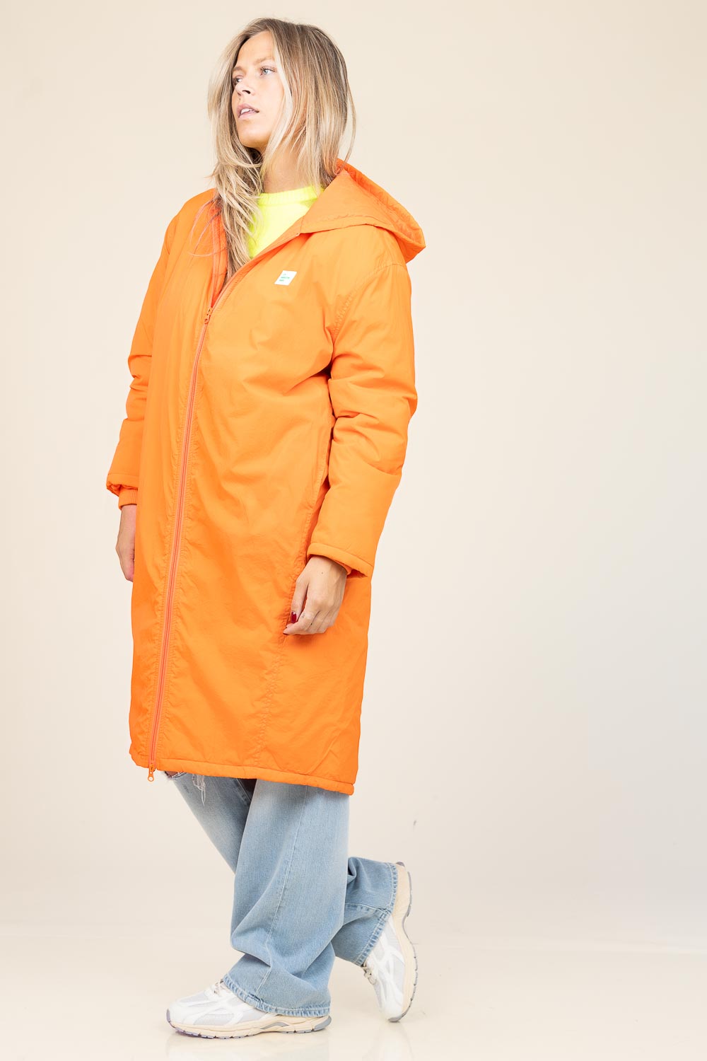 Oversized jacket Zotcity | neon orange | American Vintage